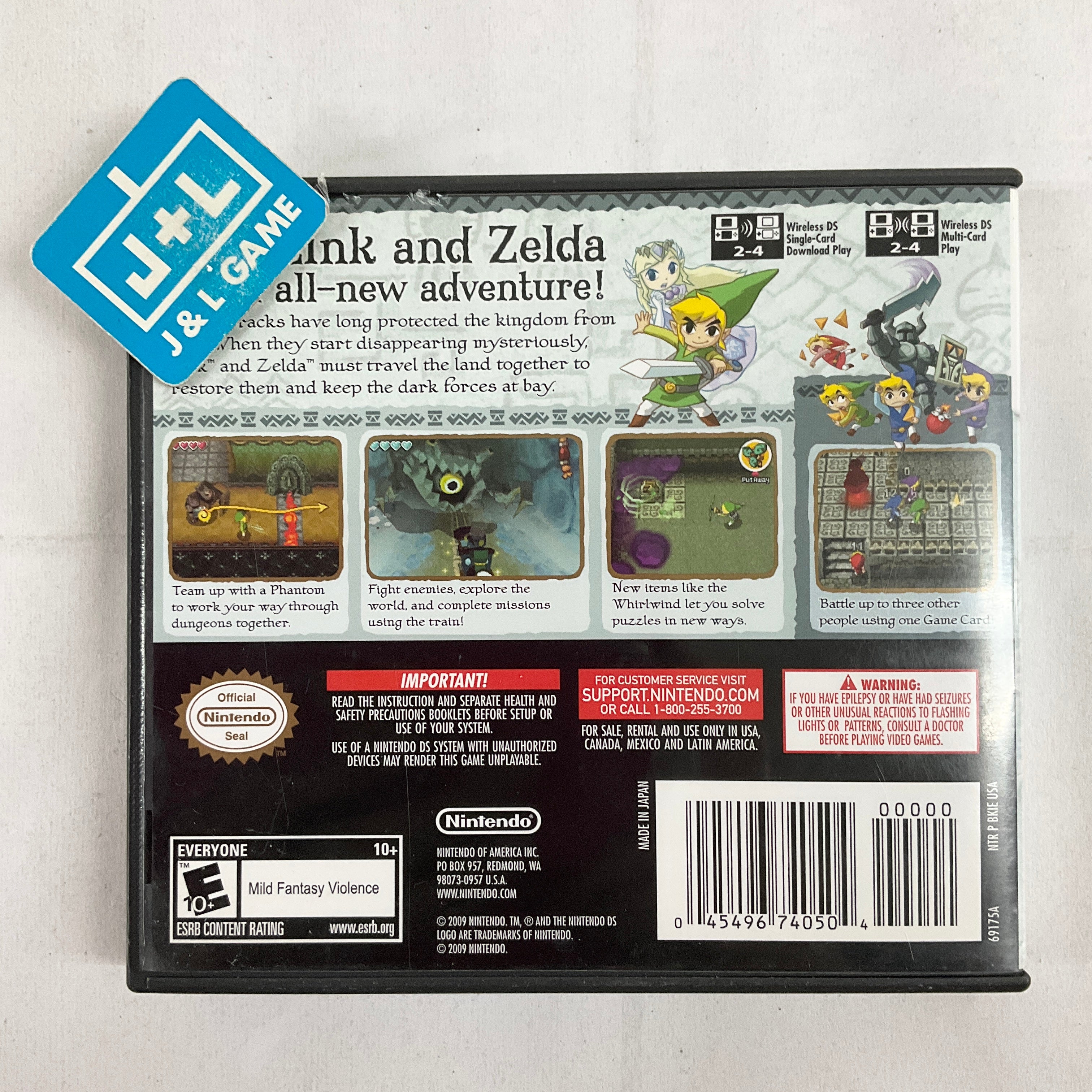 The Legend of Zelda: Spirit Tracks - (NDS) Nintendo DS [Pre-Owned] Video Games Nintendo   