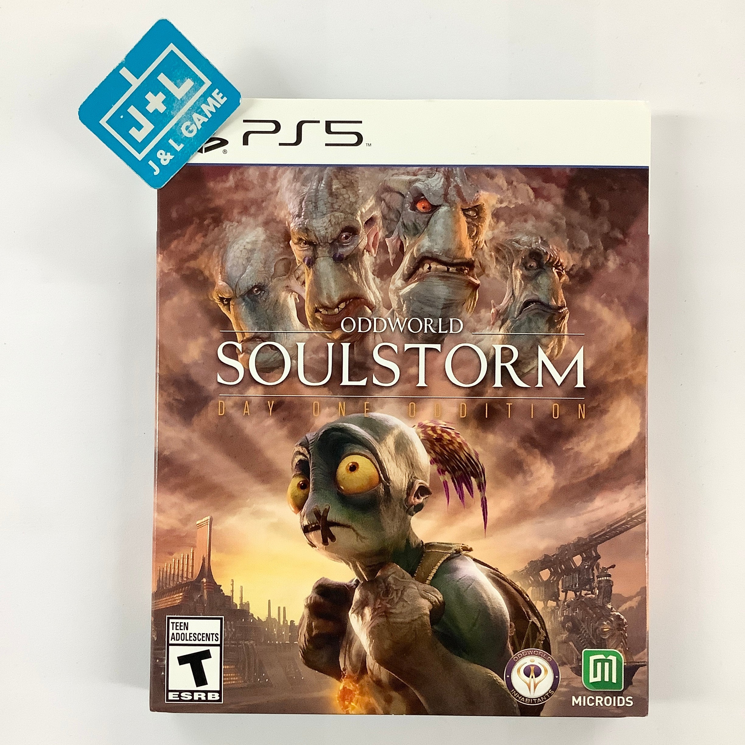 Oddworld: Soulstorm Day One Oddition - (PS5) PlayStation 5 [UNBOXING] Video Games Microids   