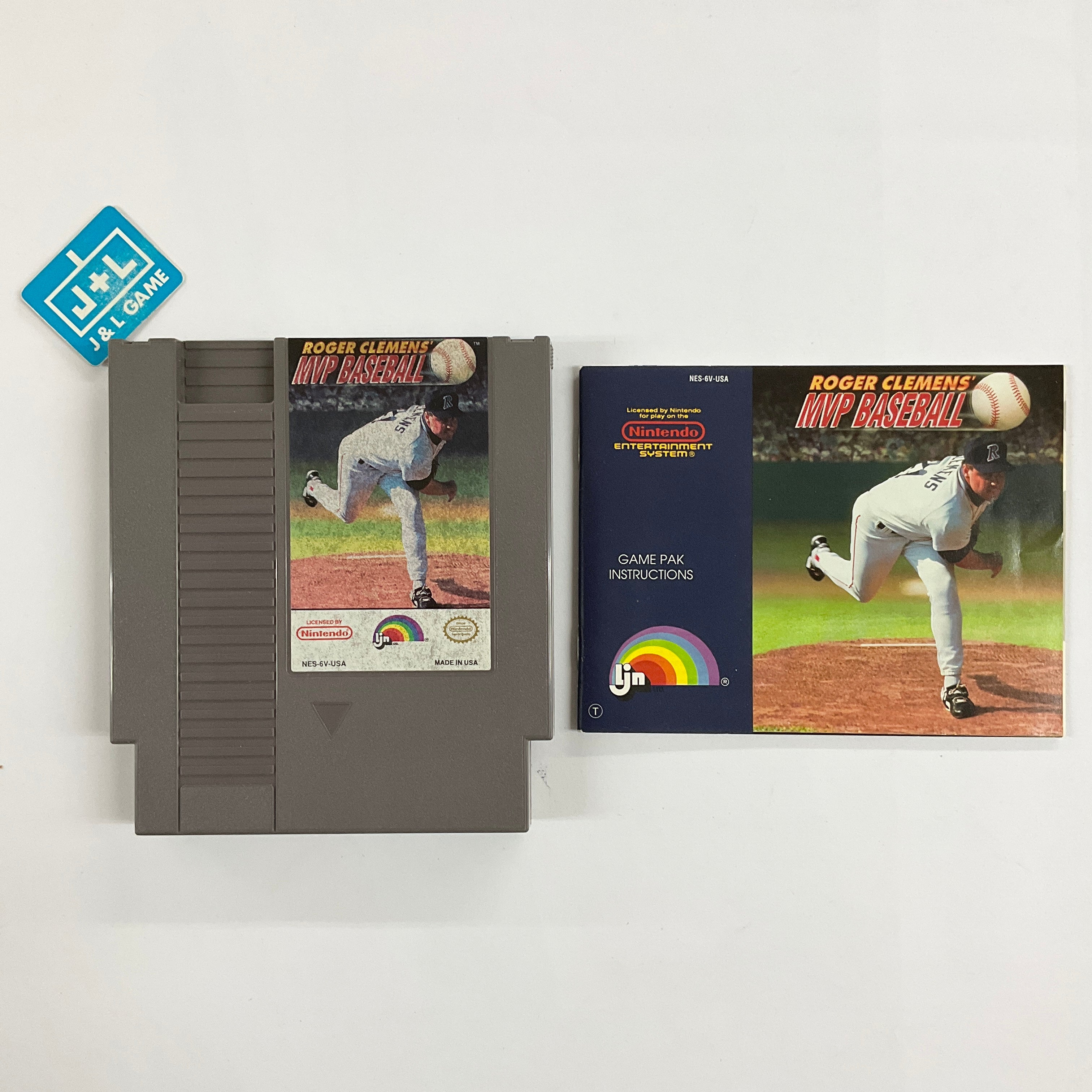 Roger Clemens' MVP Baseball - (NES) Nintendo Entertainment System [Pre-Owned] Video Games LJN Ltd.   