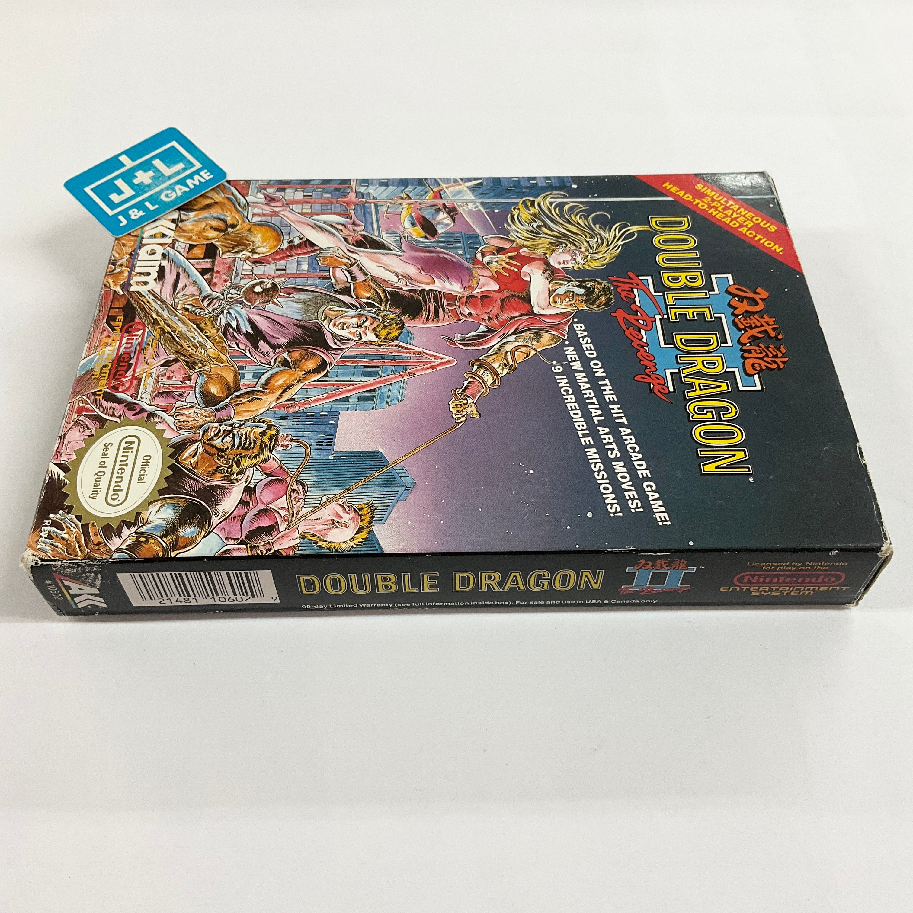 Double Dragon II: The Revenge - (NES) Nintendo Entertainment System [Pre-Owned] Video Games Acclaim   