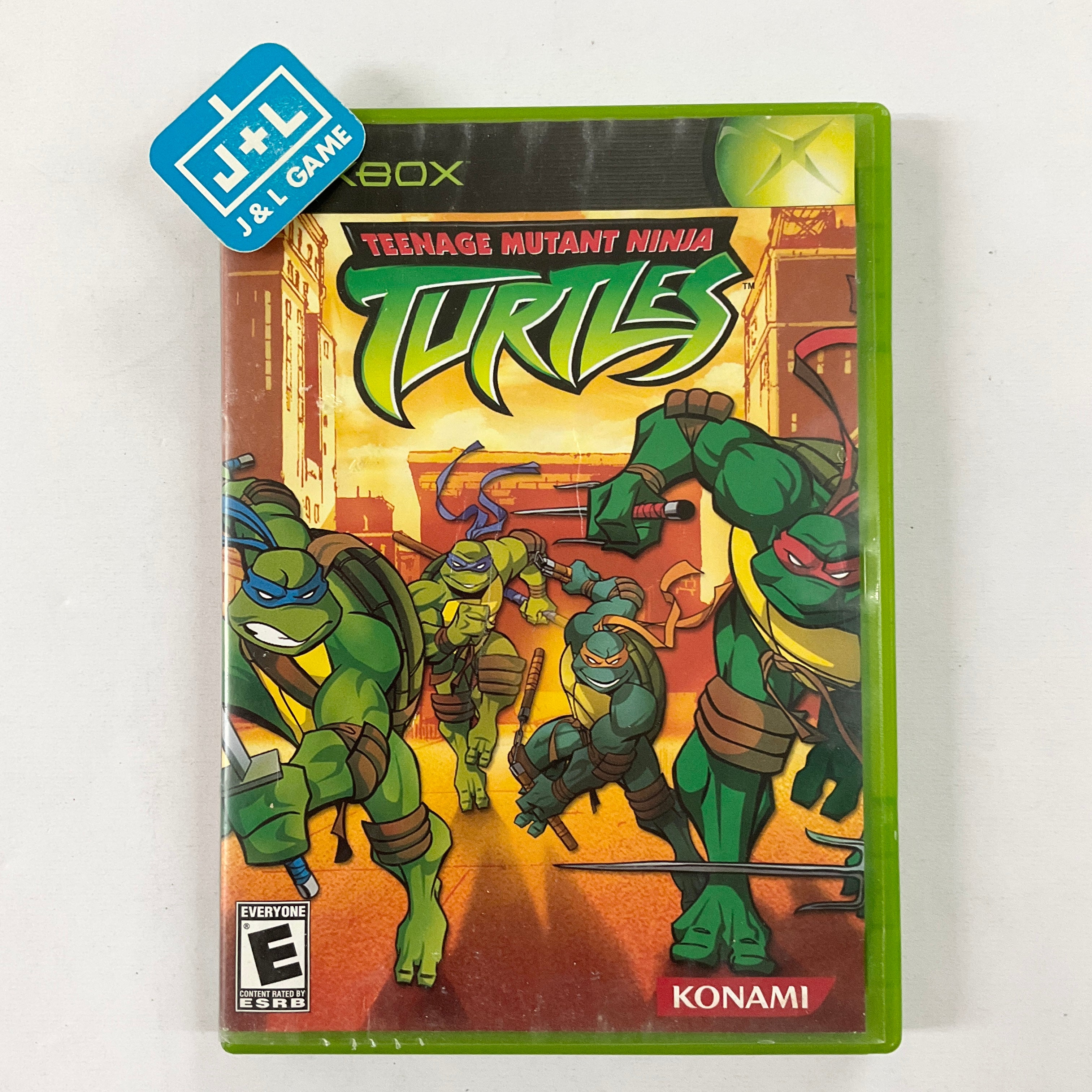 Teenage Mutant Ninja Turtles - (XB) Xbox [Pre-Owned] Video Games Konami   