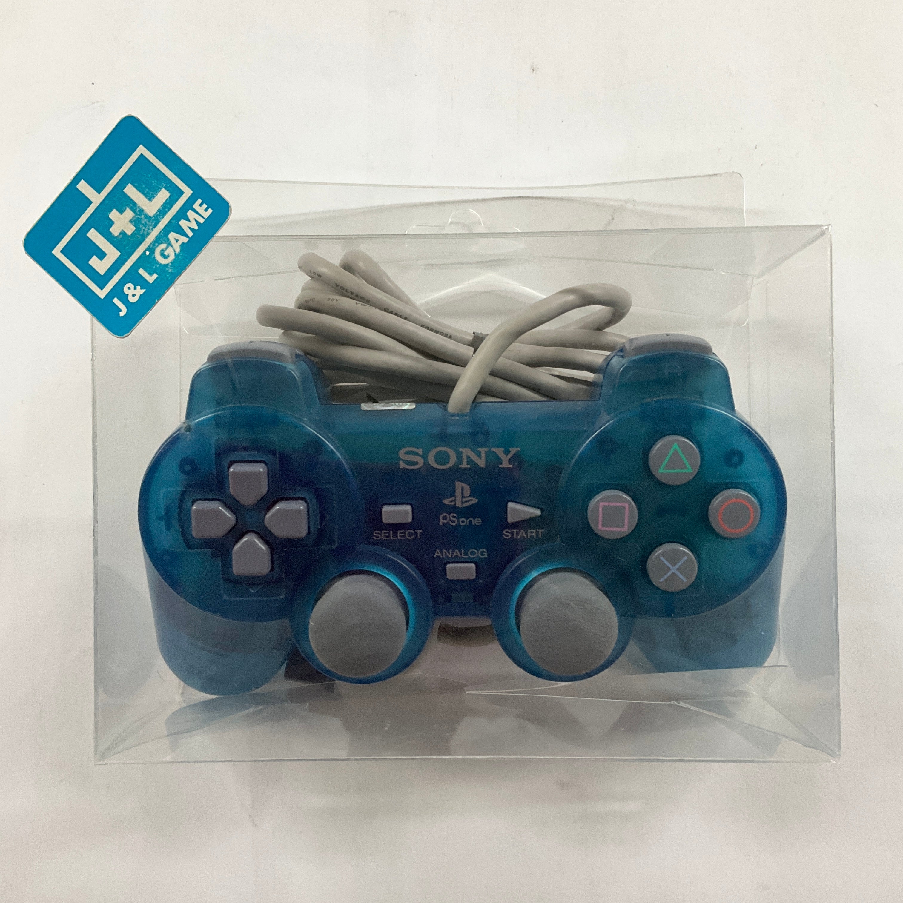 Sony Playstation Dual Analog Controller (Clear Blue) - (PS1) PlayStation 1 [Pre-Owned] Accessories Sony   