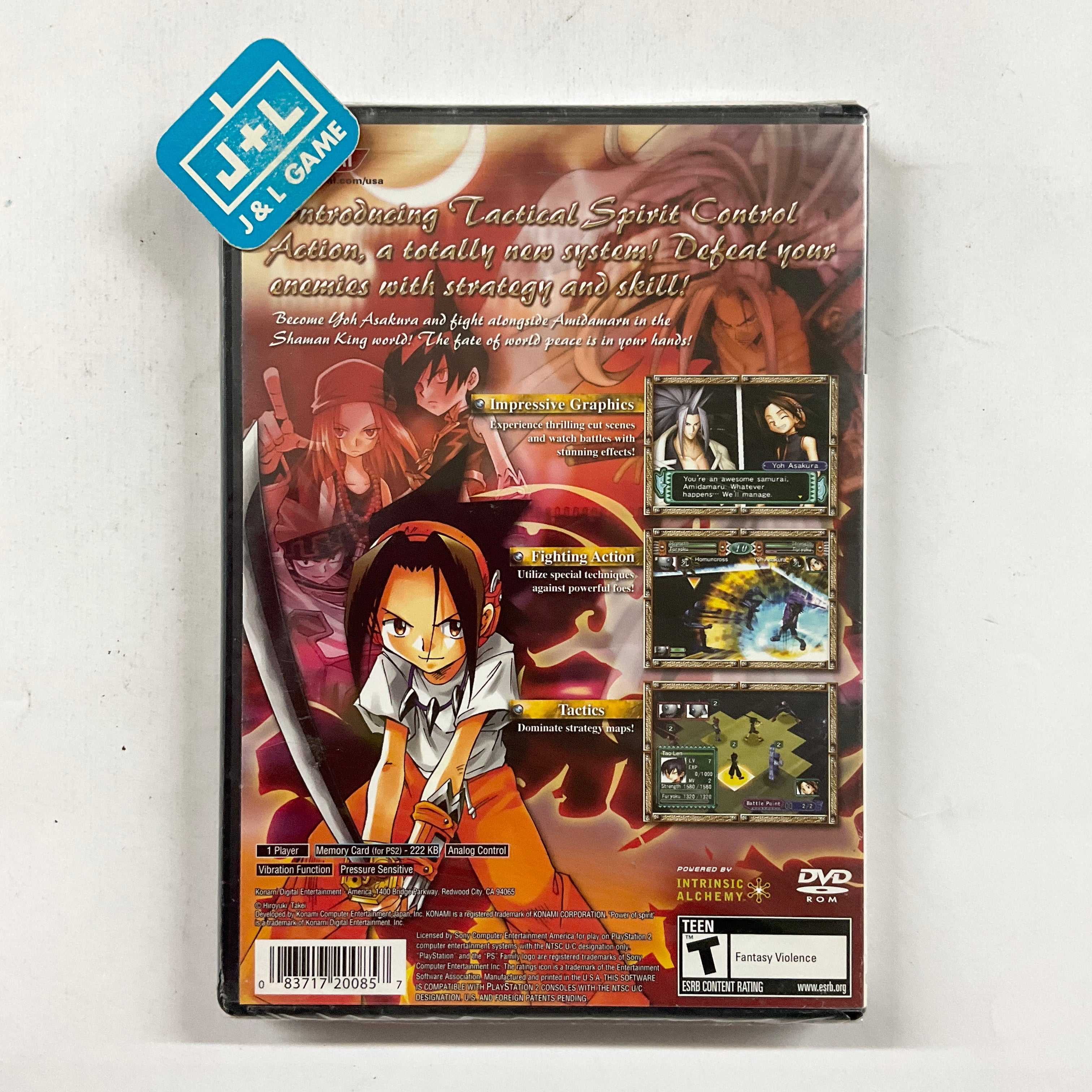 Shaman King: Power of Spirit - (PS2) PlayStation 2 Video Games Konami   