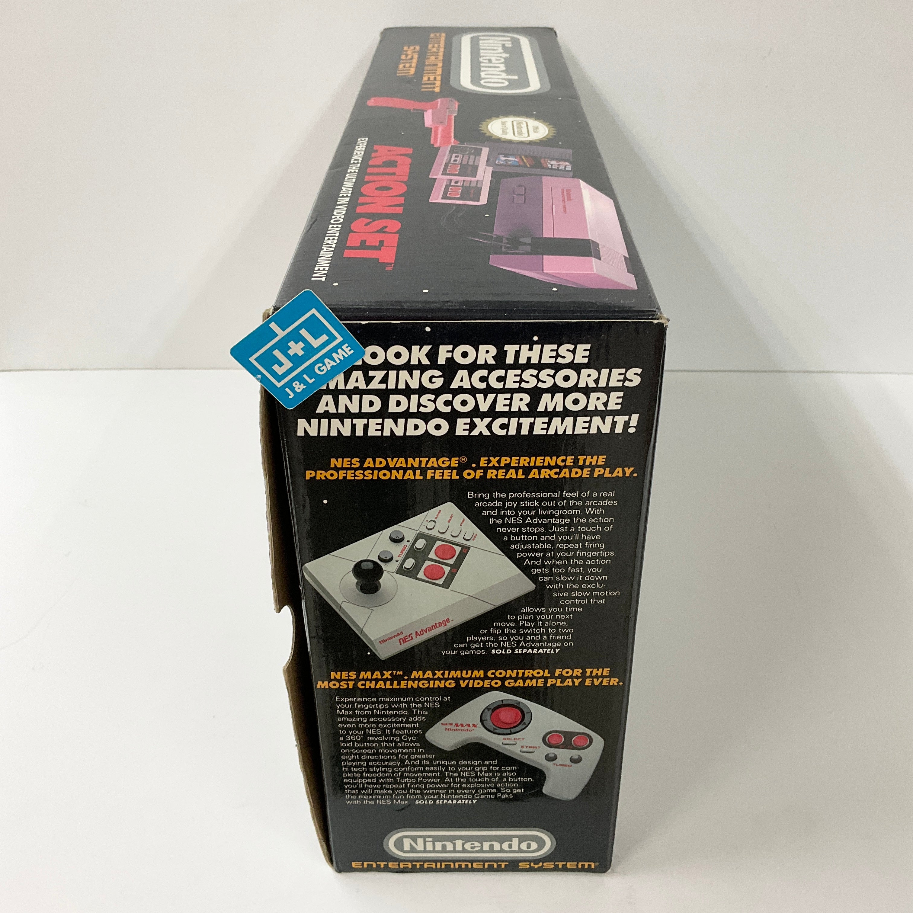 Nintendo Entertainment System Action Set - (NES) Nintendo Entertainment System [Pre-Owned] Consoles Alcon Laboratories, Inc   