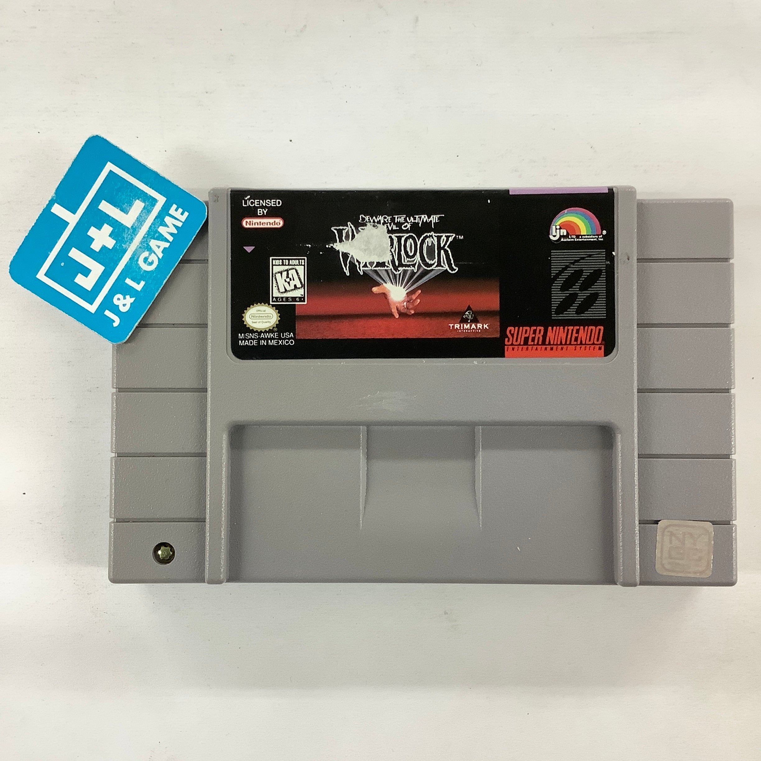 Warlock - (SNES) Super Nintendo [Pre-Owned] Video Games LJN Ltd.   