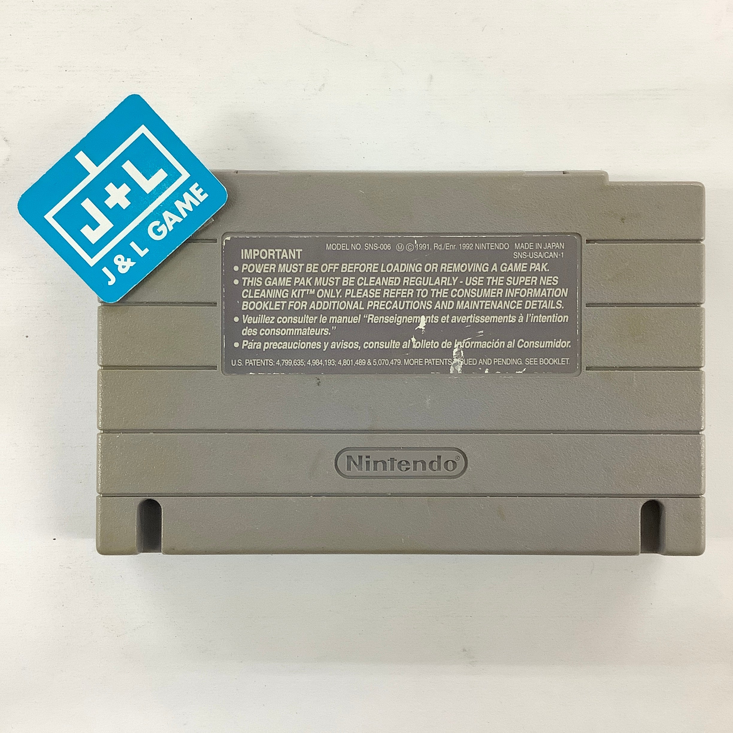 Tuff E Nuff - (SNES) Super Nintendo [Pre-Owned] Video Games Jaleco Entertainment   