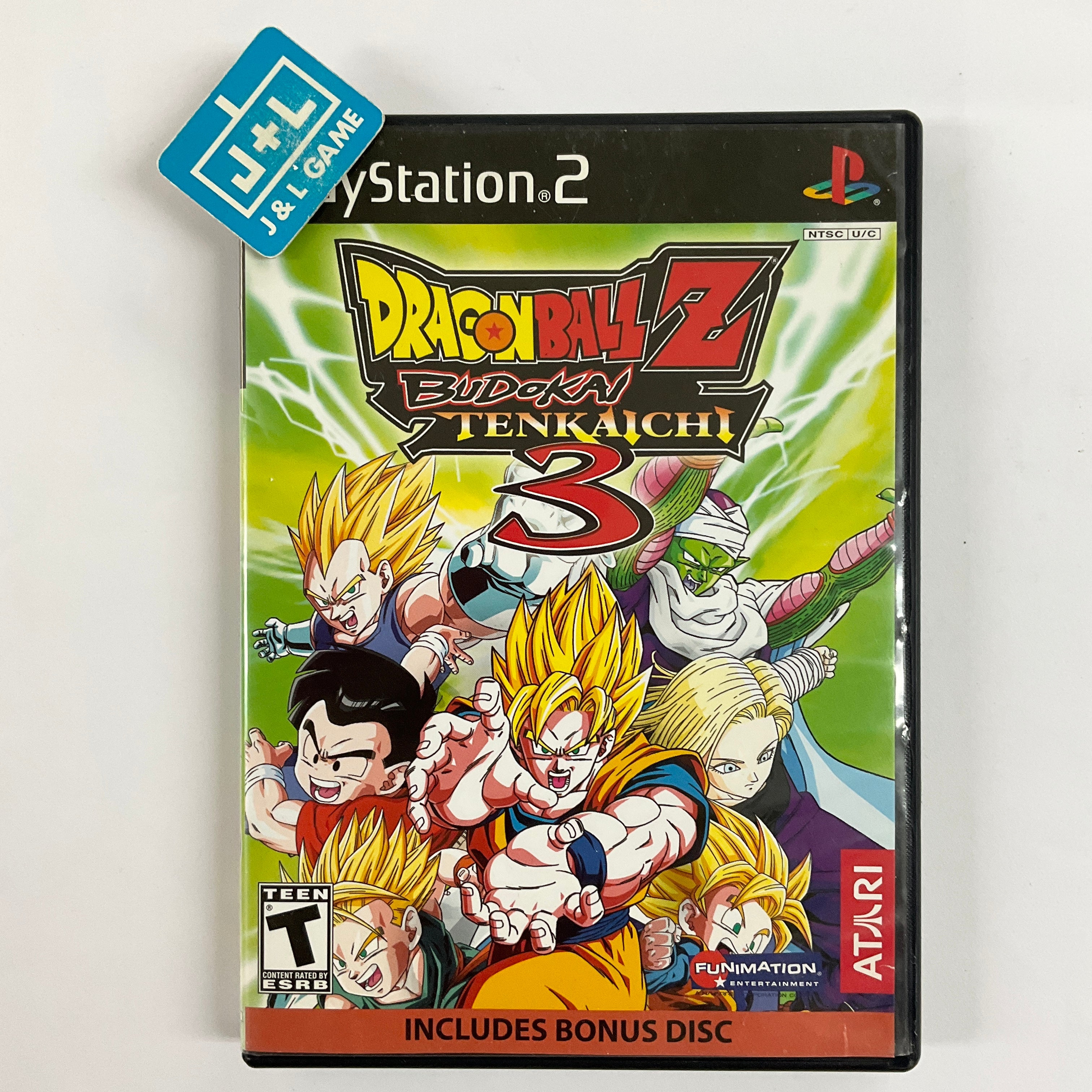 Dragon Ball Z Budokai Tenkaichi 3 with Bonus Disc - (PS2) PlayStation 2 [Pre-Owned] Video Games Atari Inc.   