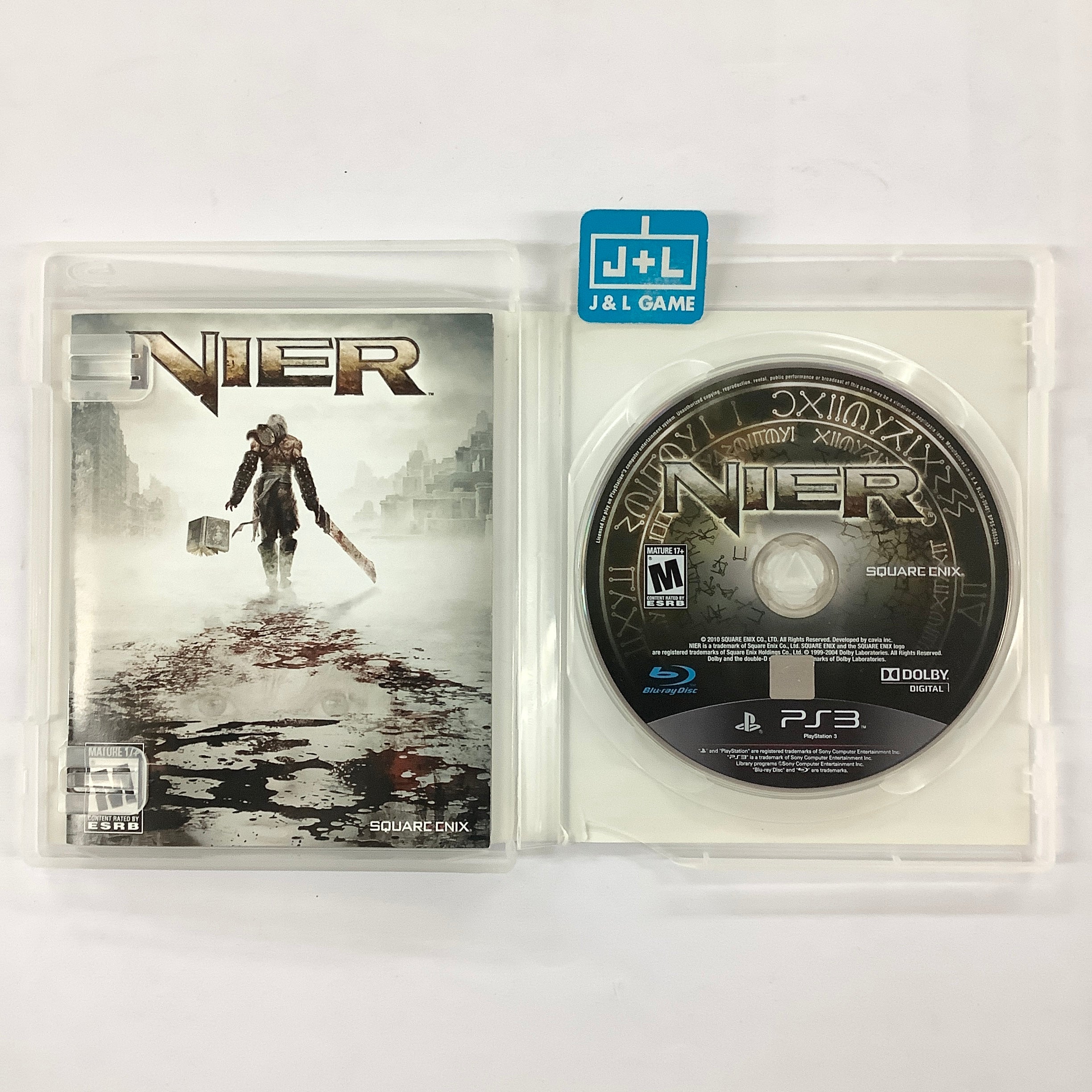 NIER - (PS3) PlayStation 3 [Pre-Owned] Video Games Square Enix   