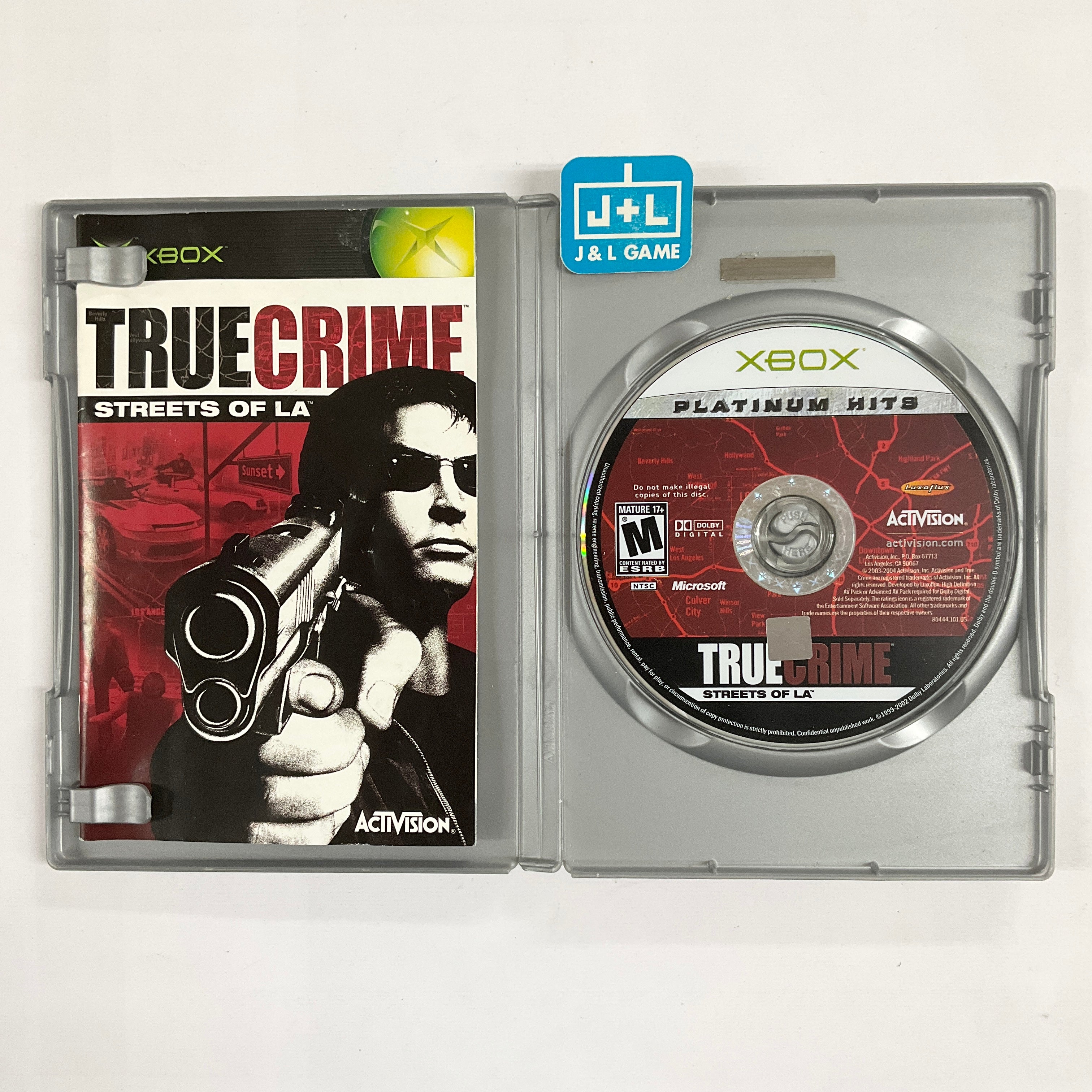 True Crime: Streets of LA (Platinum Hits) - (XB) Xbox [Pre-Owned] Video Games Activision   