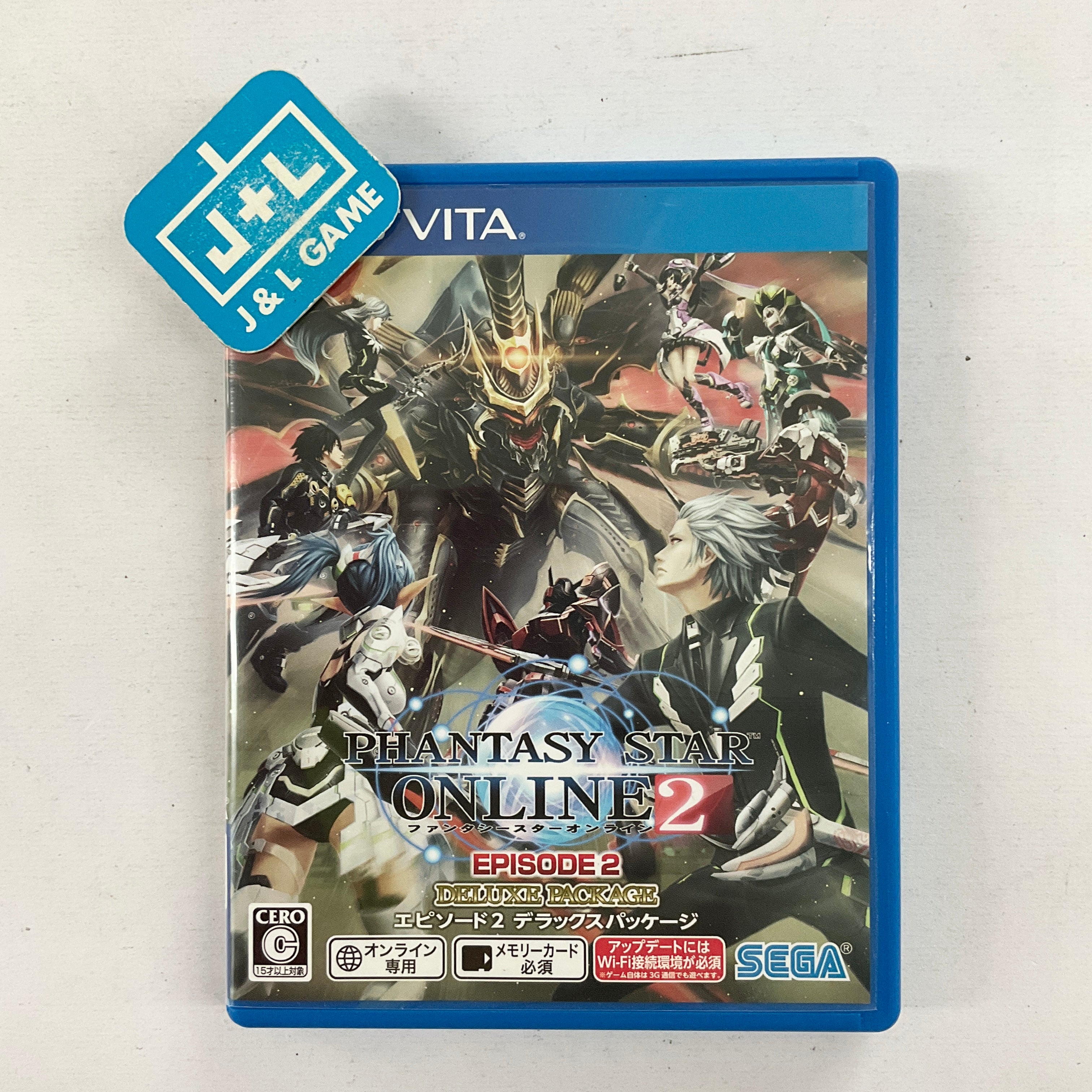 Phantasy Star Online 2 Episode 2 Deluxe package - (PSV) Playstation Vita [Pre-Owned] (Japanese Import) Video Games Sony   