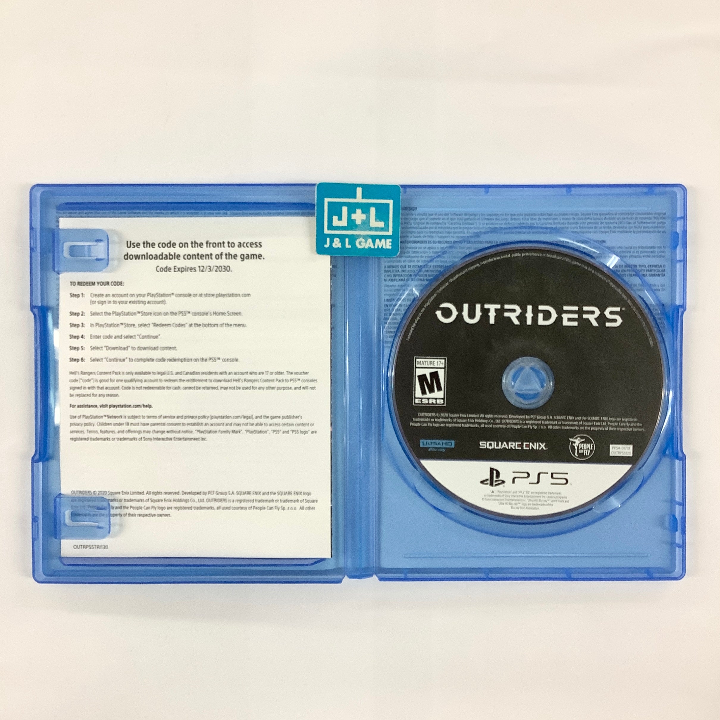 Outriders Day One Edition - (PS5) PlayStation 5 [UNBOXING] Video Games Square Enix   