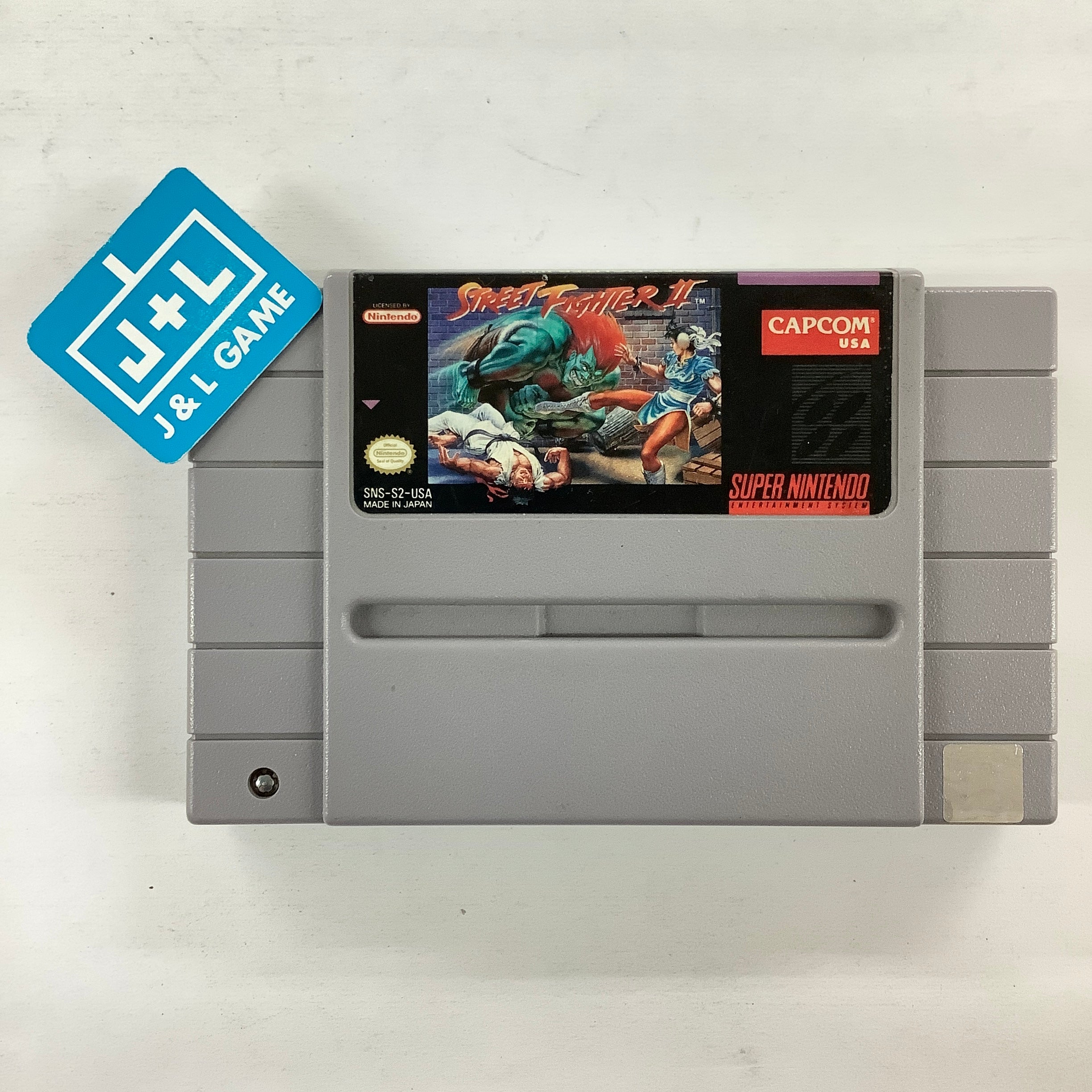 Street Fighter II - (SNES) Super Nintendo [Pre-Owned] Video Games Capcom   