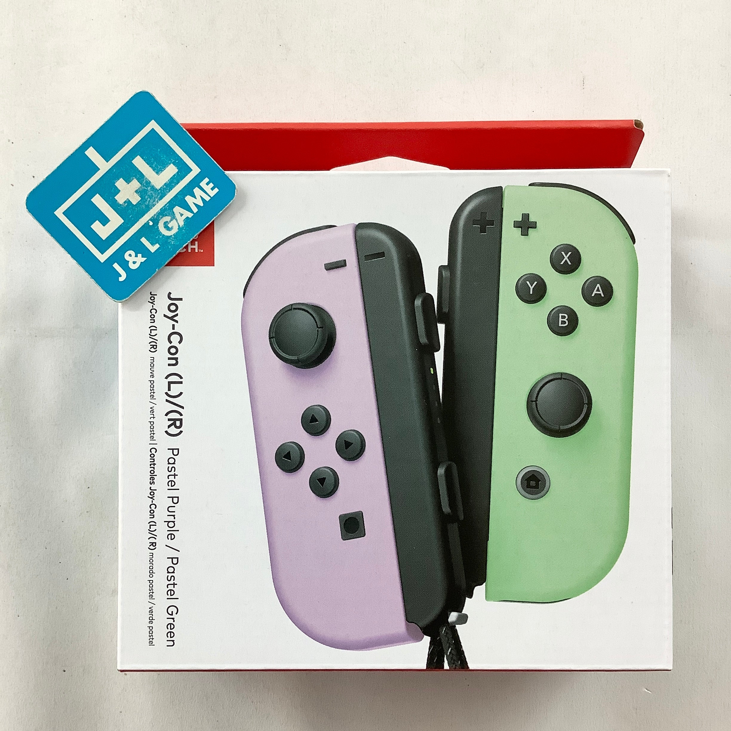 Nintendo Switch Joy-Con (L)/(R) (Pastel Purple/Pastel Green) - (NSW) Nintendo Switch Accessories Nintendo   