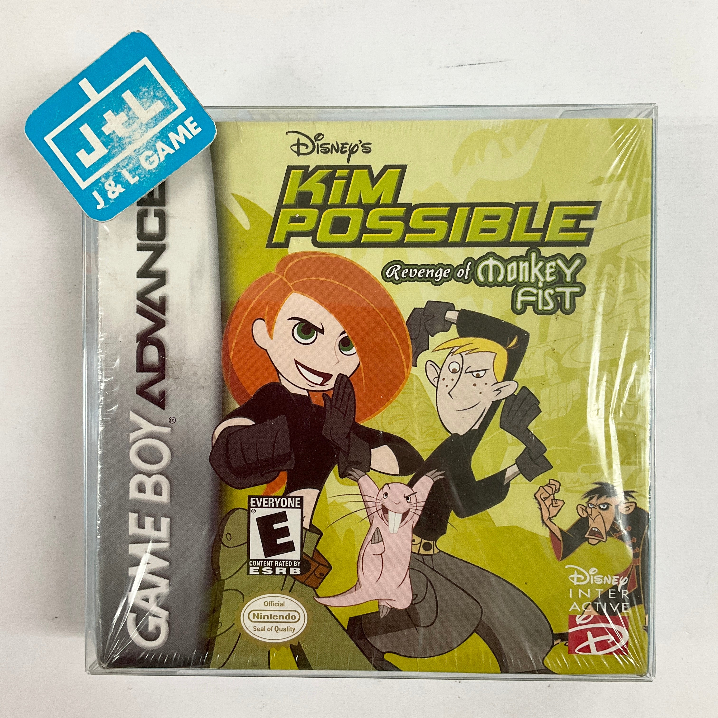 Disney's Kim Possible: Revenge of Monkey Fist - (GBA) Game Boy Advance Video Games Disney Interactive   