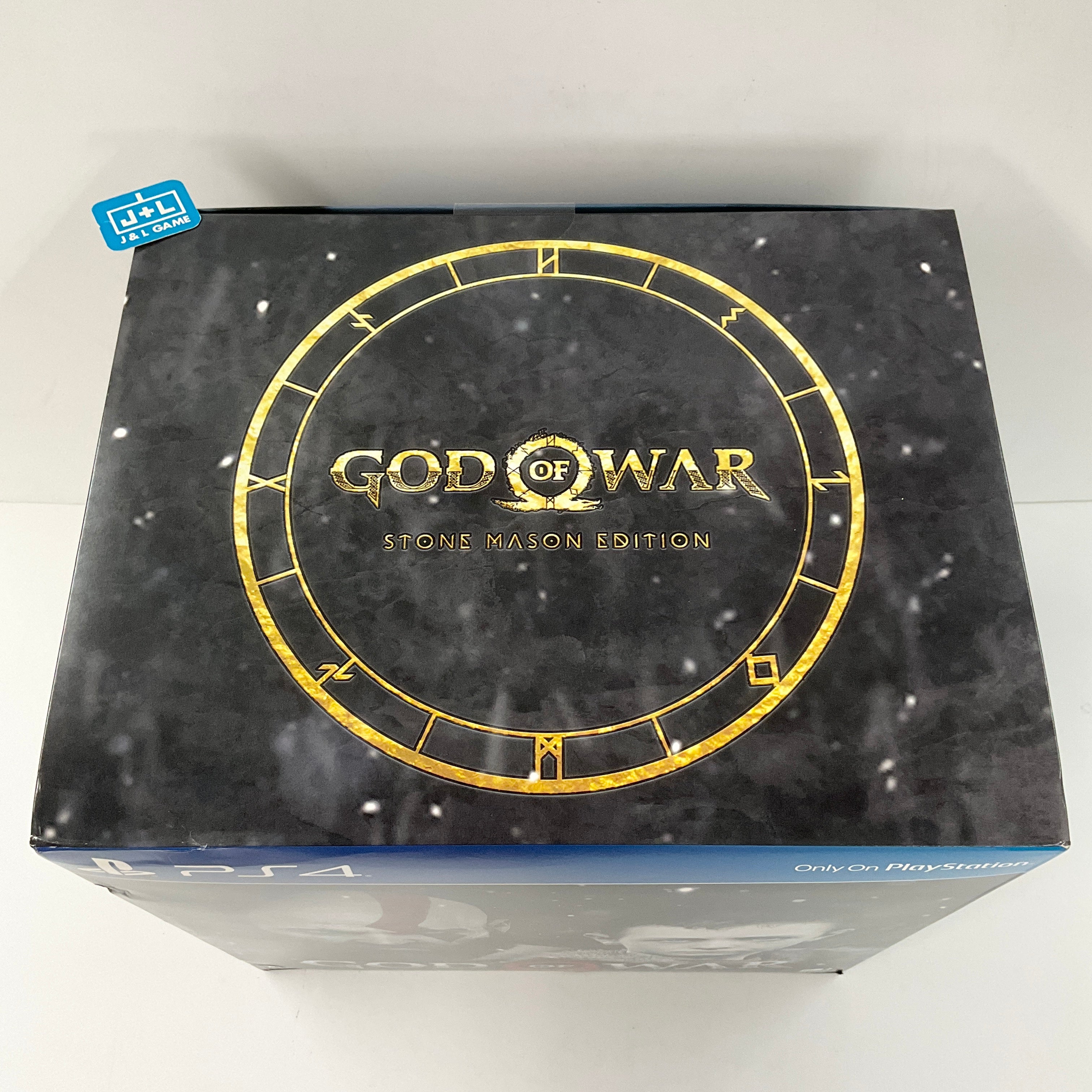 God of War (Stone Mason's Edition) - (PS4) PlayStation 4 Video Games PlayStation   