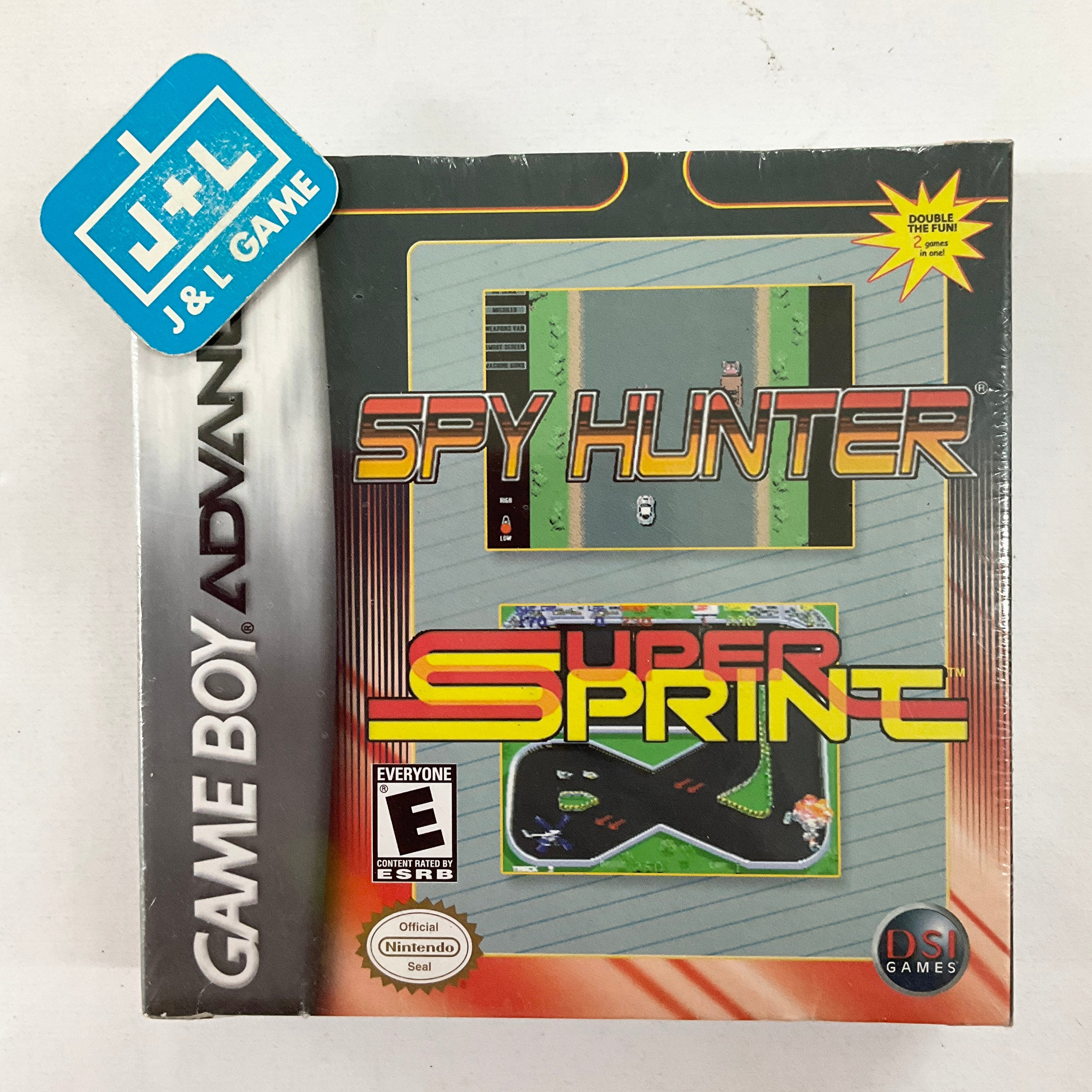 Spy Hunter / Super Sprint - (GBA) Game Boy Advance Video Games DSI Games   