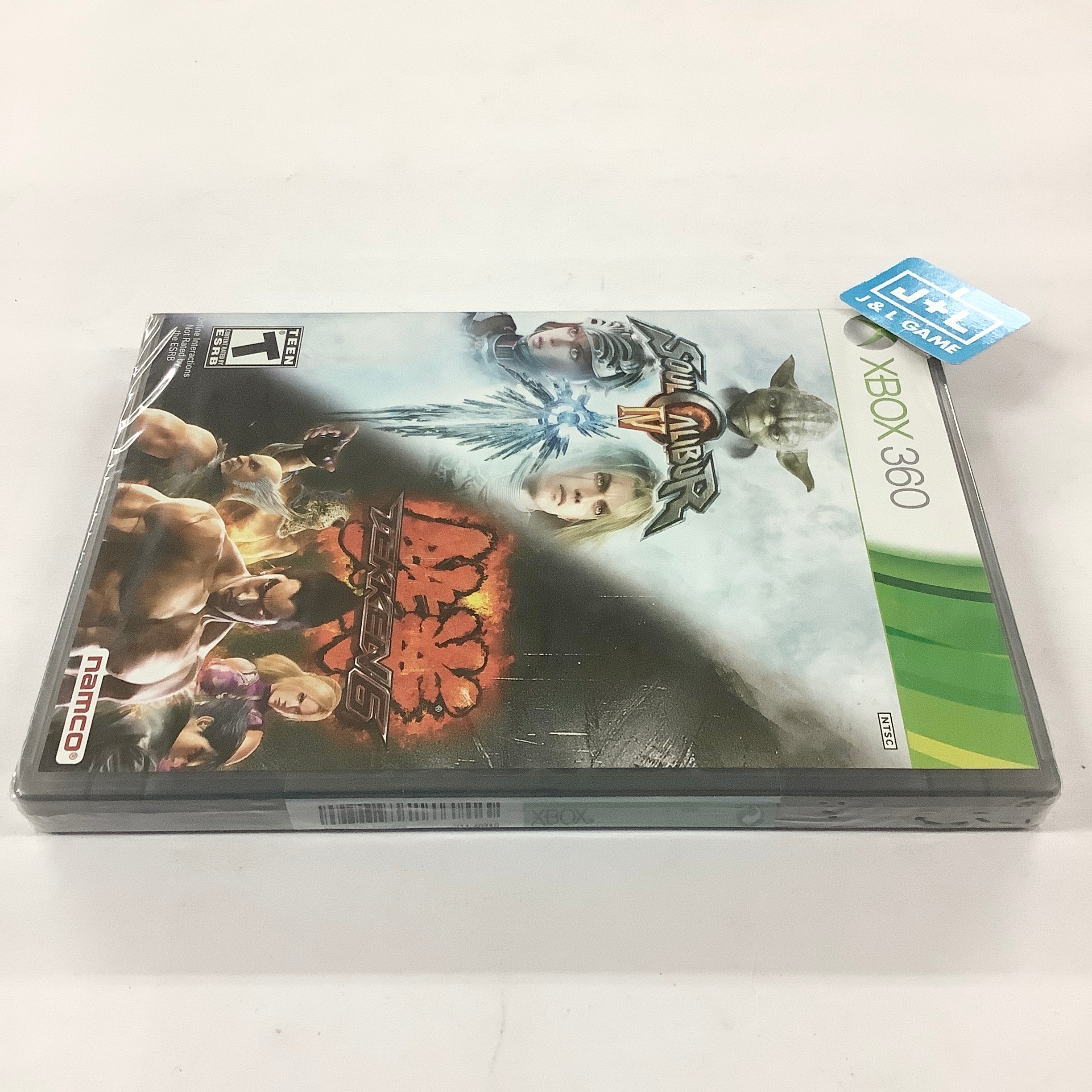 SoulCalibur IV / Tekken 6 - Xbox 360 Video Games Namco Bandai Games   