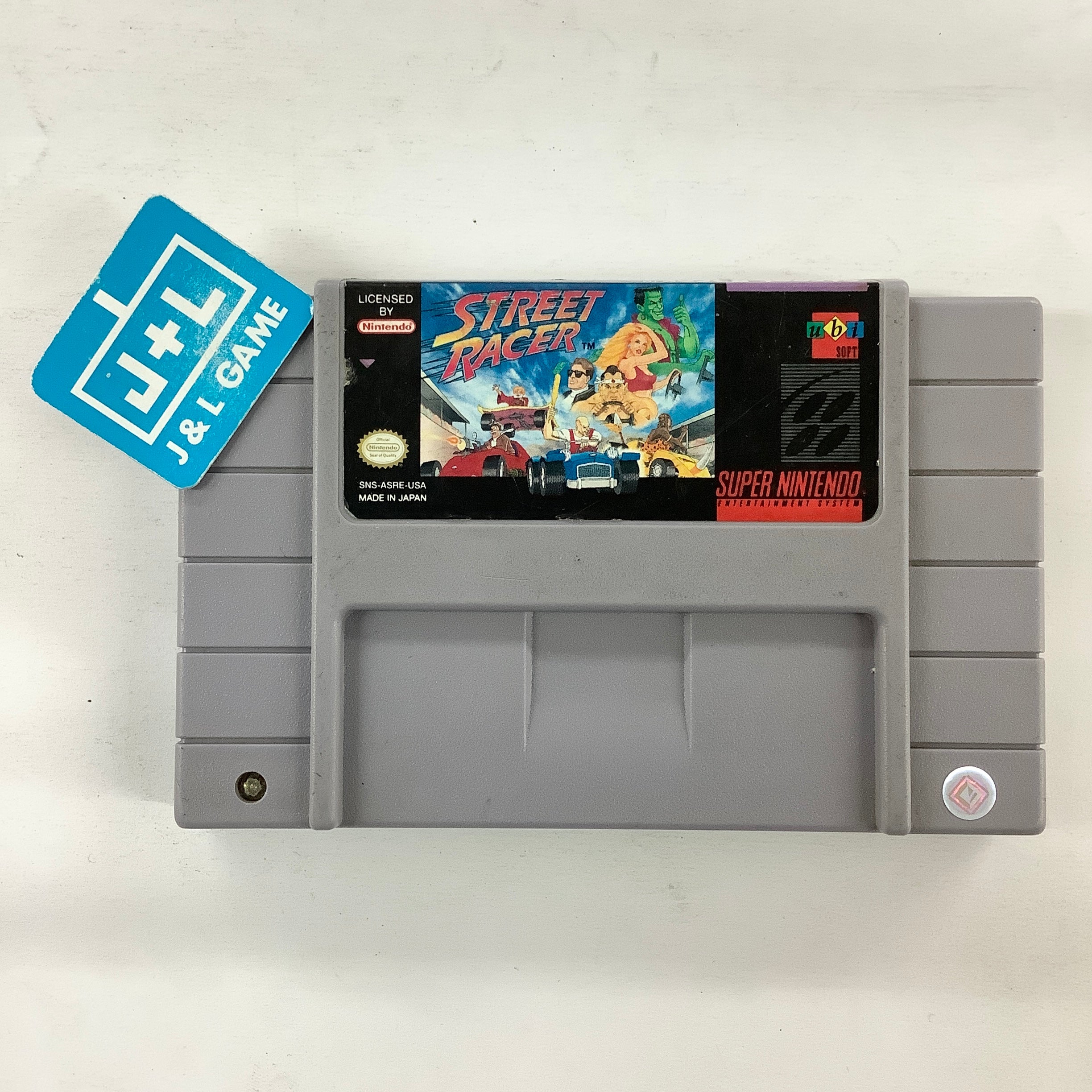 Street Racer - (SNES) Super Nintendo [Pre-Owned] Video Games Ubisoft   