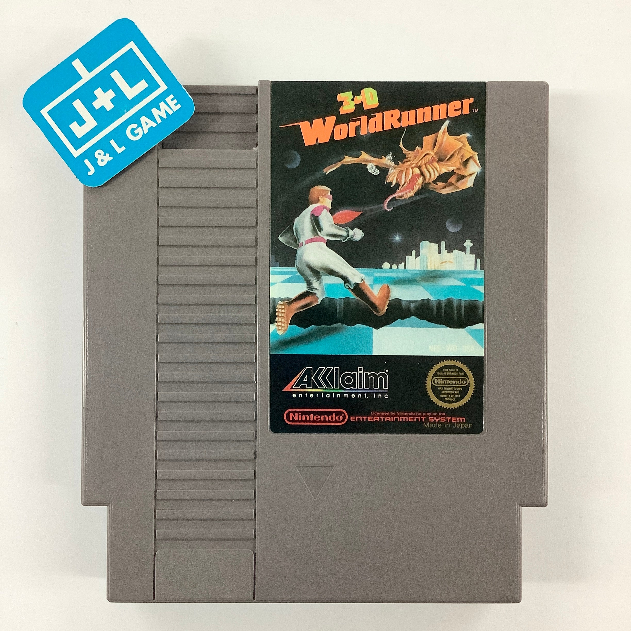 3-D WorldRunner - (NES) Nintendo Entertainment System [Pre-Owned] Video Games Acclaim   