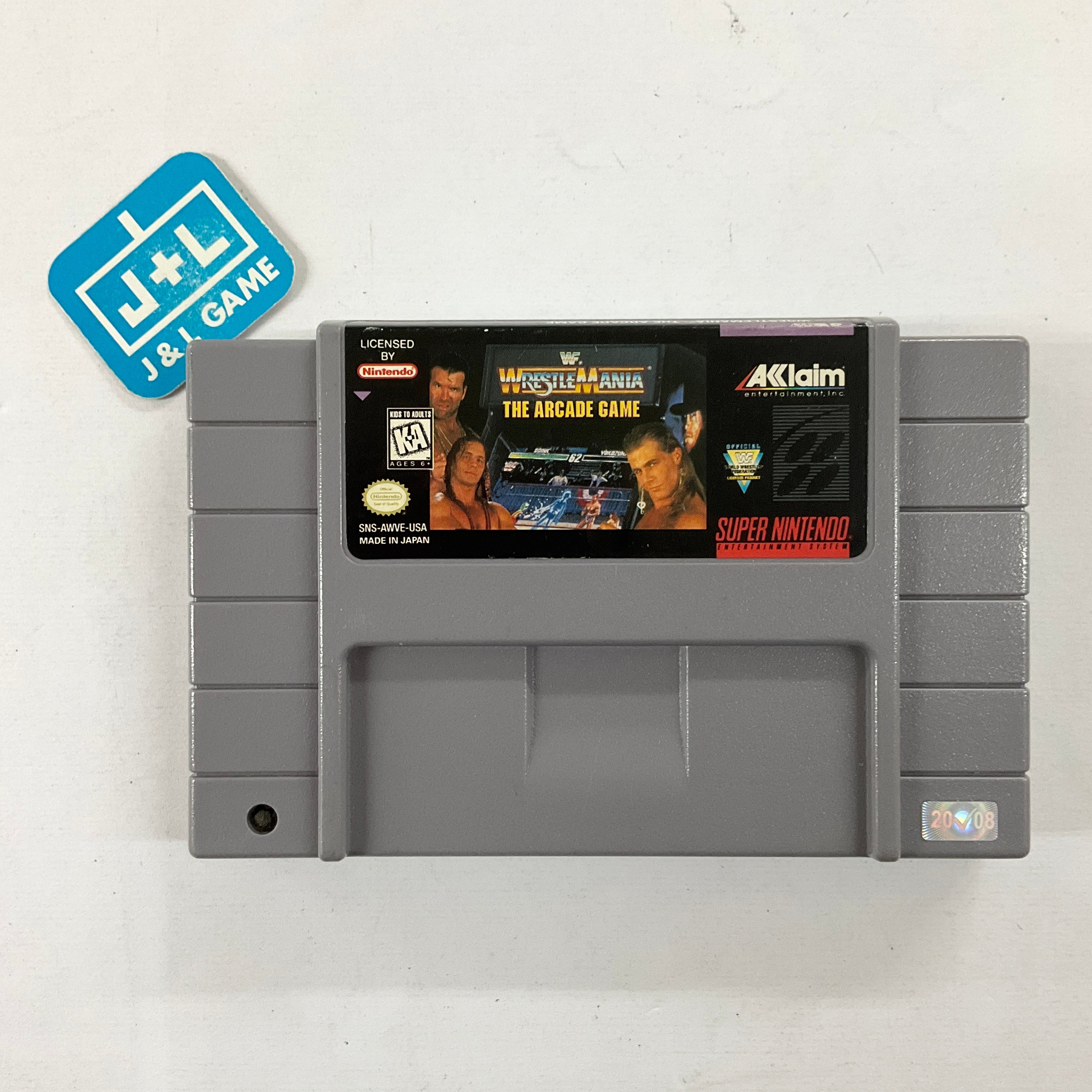 WWF Wrestlemania: The Arcade Game - (SNES) Super Nintendo [Pre-Owned] Video Games Acclaim   