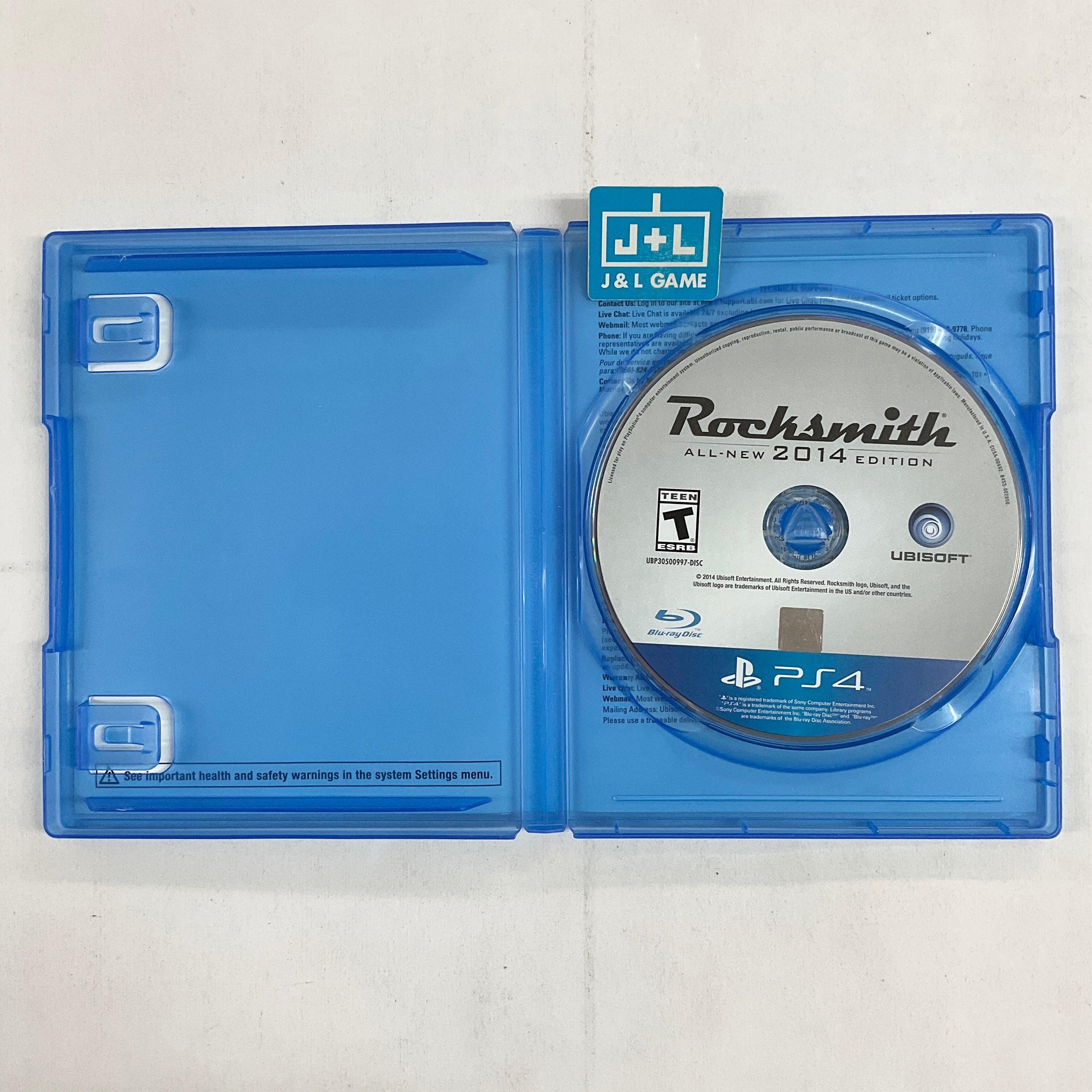 Rocksmith 2014 Edition Remastered - (PS4) PlayStation 4 [Pre-Owned] Video Games Ubisoft   