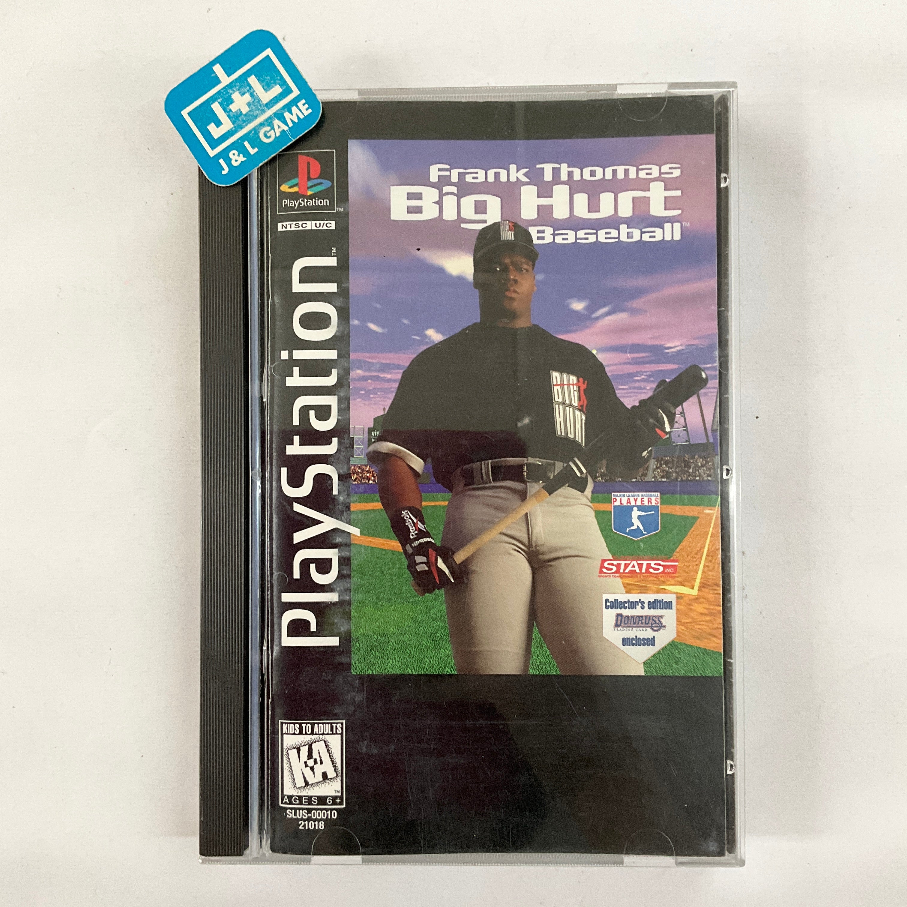 Frank Thomas Big Hurt Baseball (Long Box) - (PS1) Playstation 1 [Pre-Owned] Video Games Acclaim   