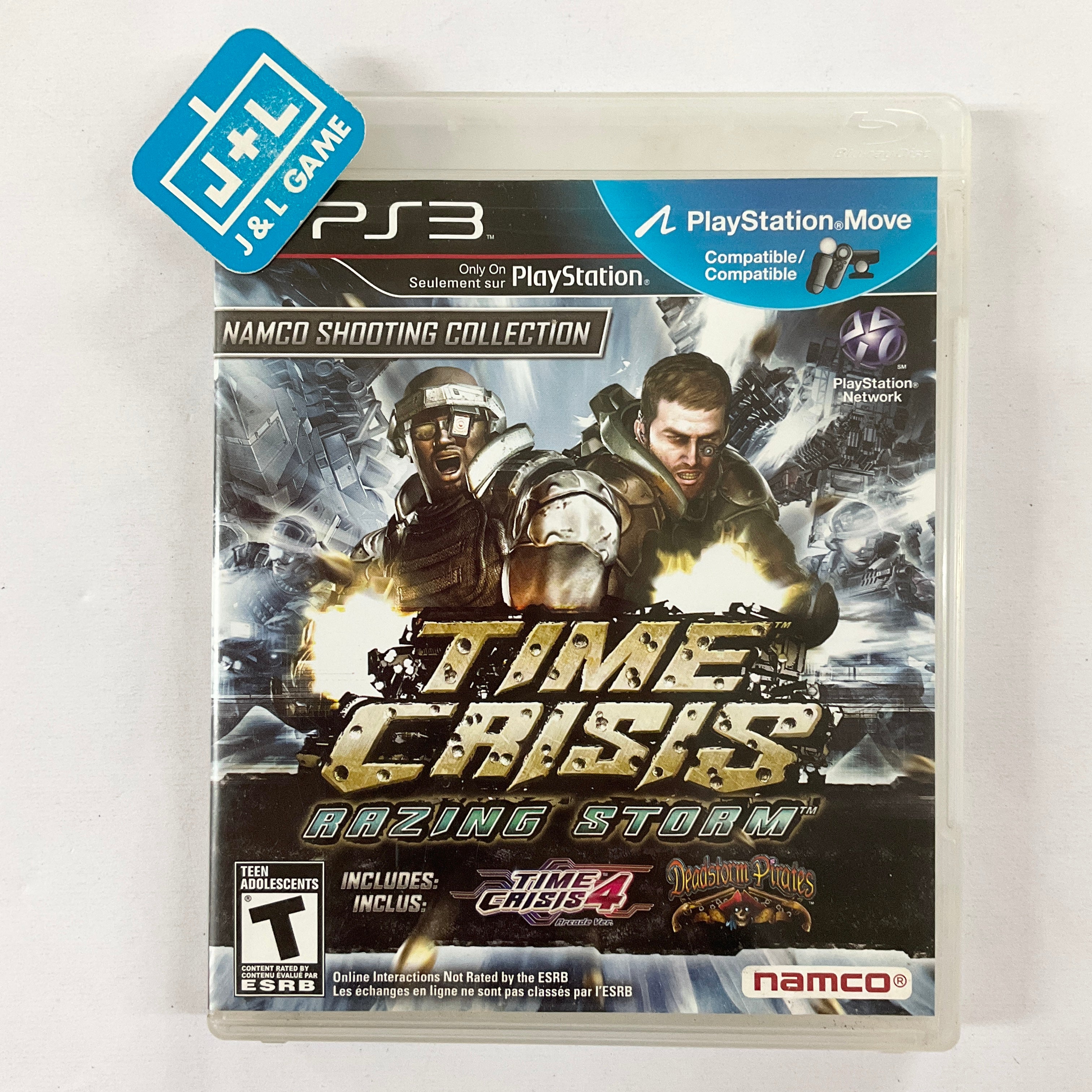 Time Crisis: Razing Storm - (PS3) PlayStation 3 [Pre-Owned] Video Games Namco Bandai Games   