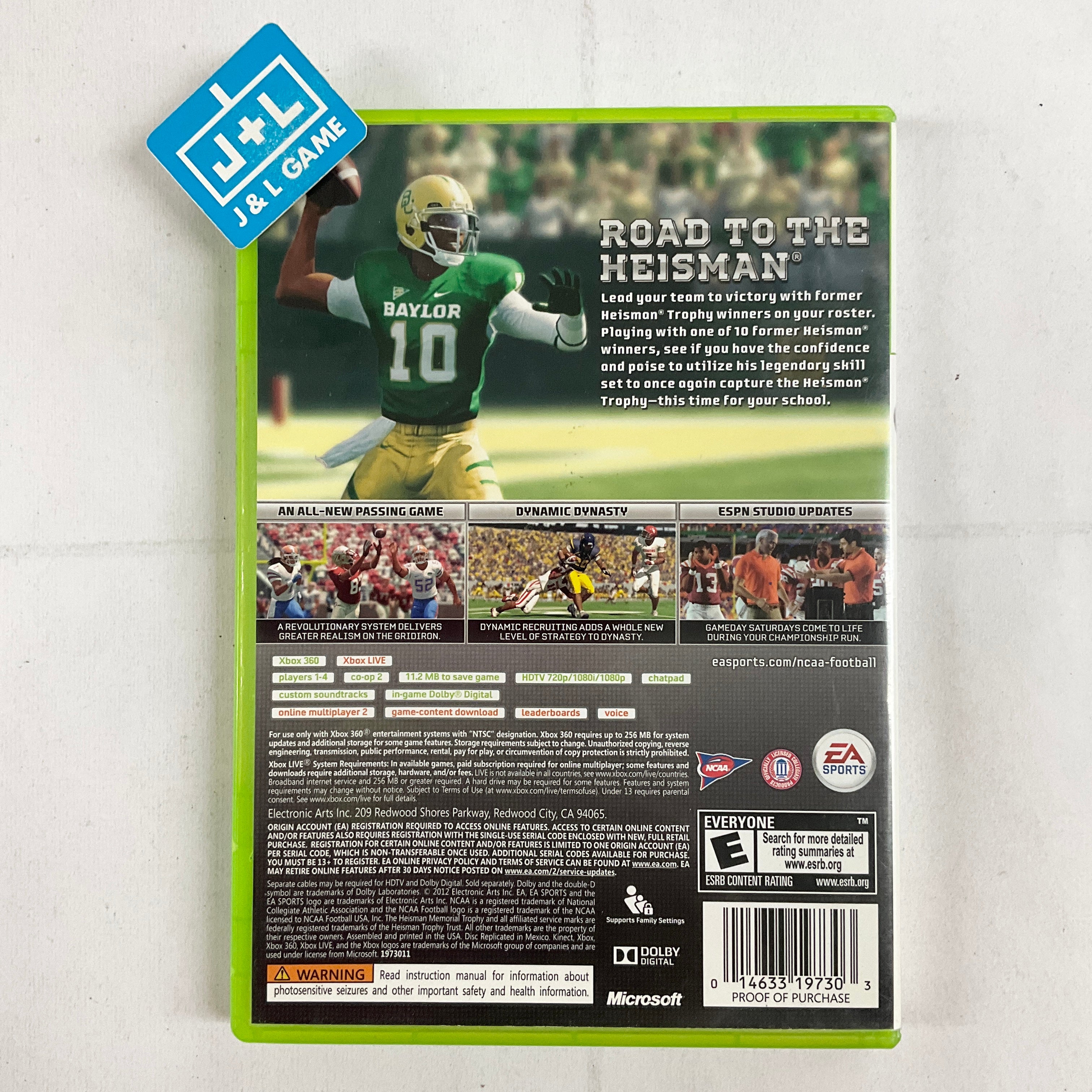 NCAA Football 13 - Xbox 360 [Pre-Owned] Video Games Electronic Arts   