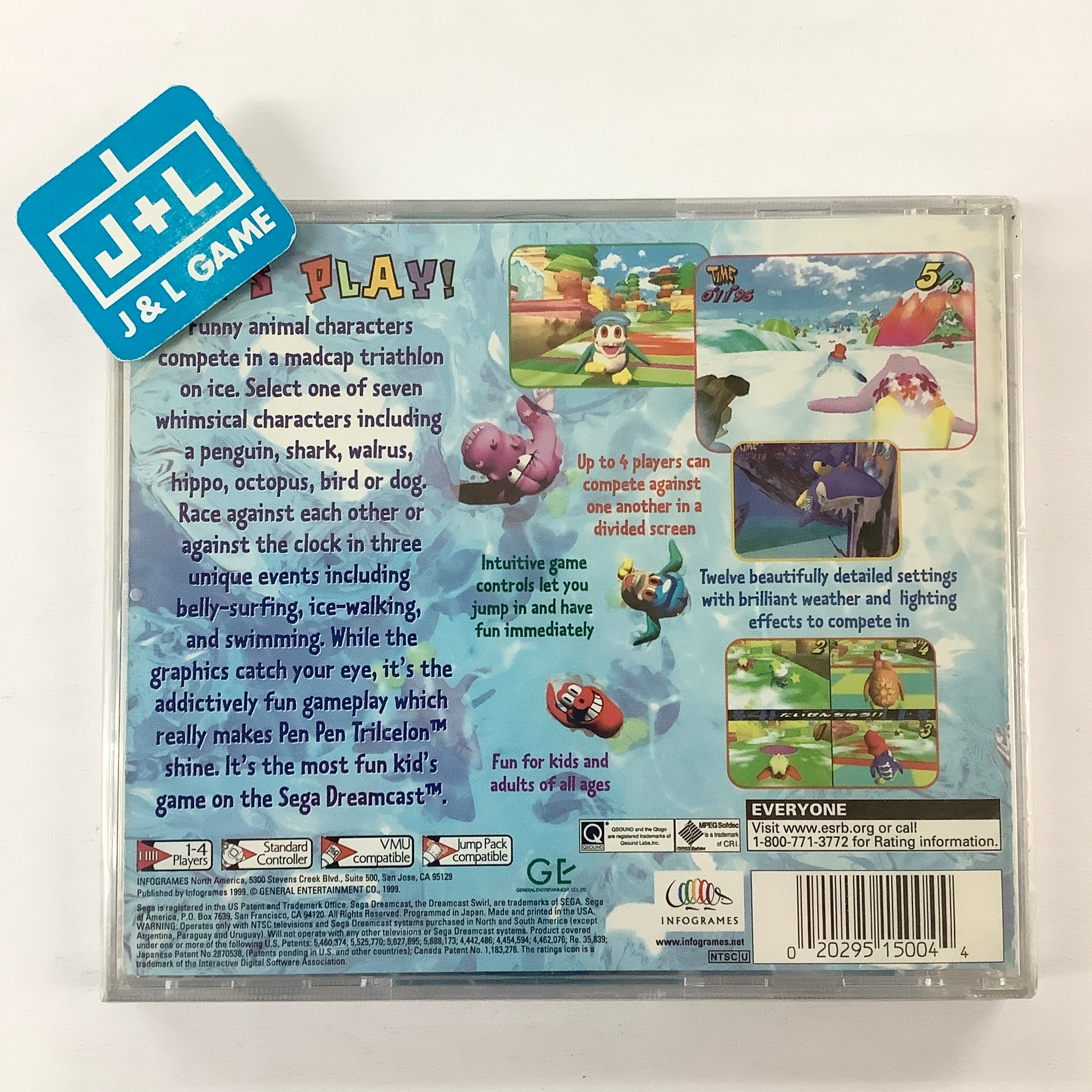 Pen Pen TriIcelon - (DC) SEGA Dreamcast Video Games Infogrames   