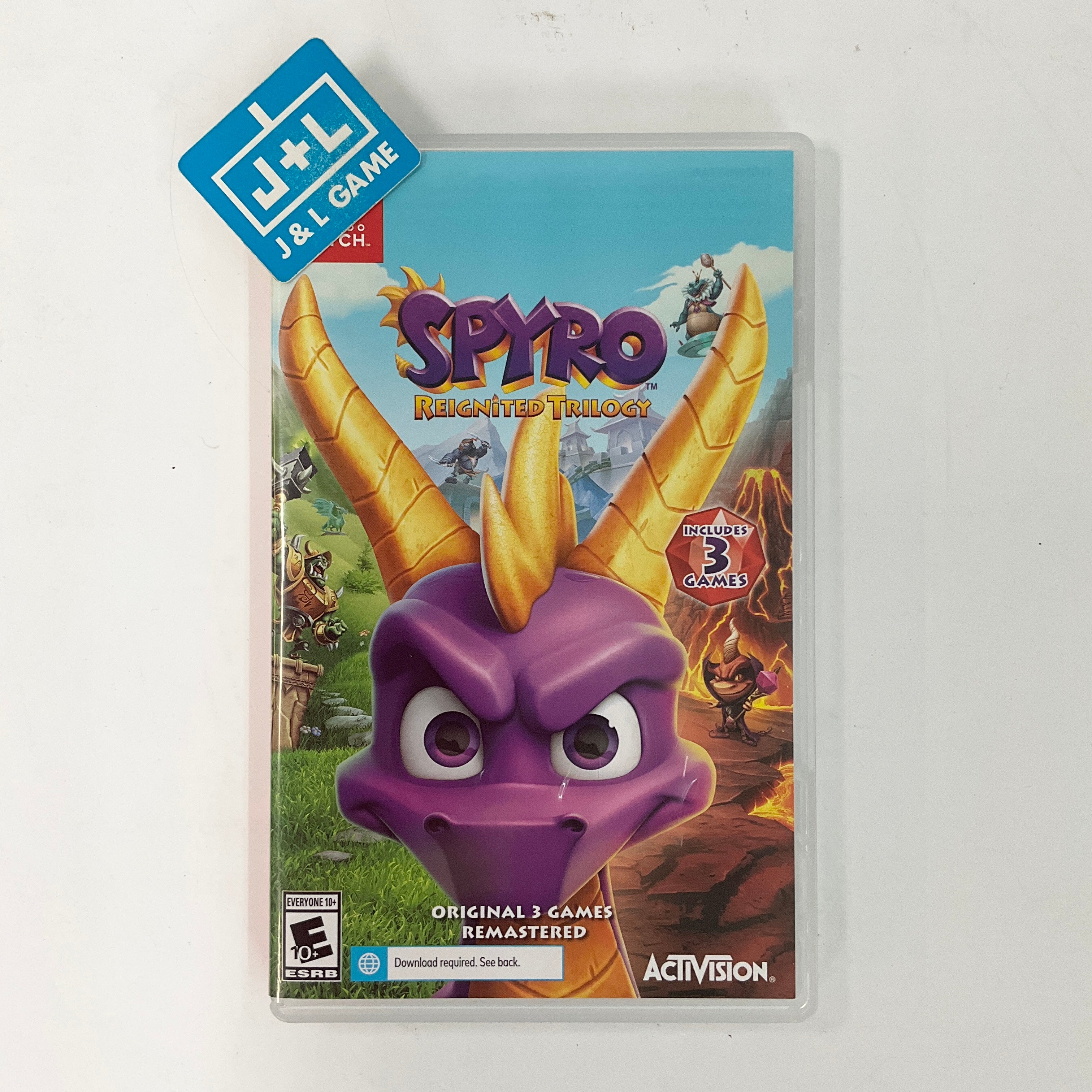 Spyro Reignited Trilogy - (NSW) Nintendo Switch [Pre-Owned] Video Games Activision   