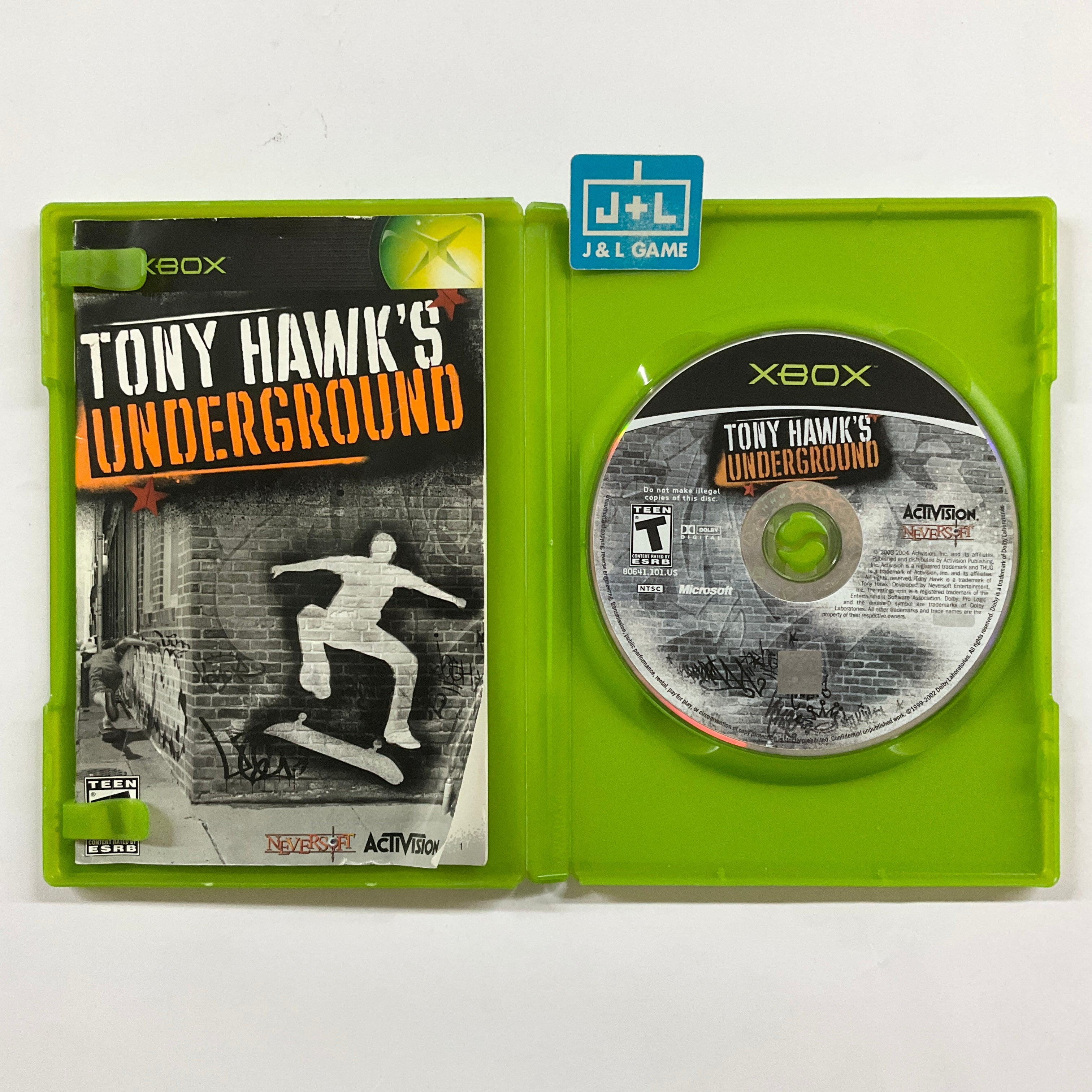 Tony Hawk's Underground - (XB) Xbox [Pre-Owned] Video Games Activision   