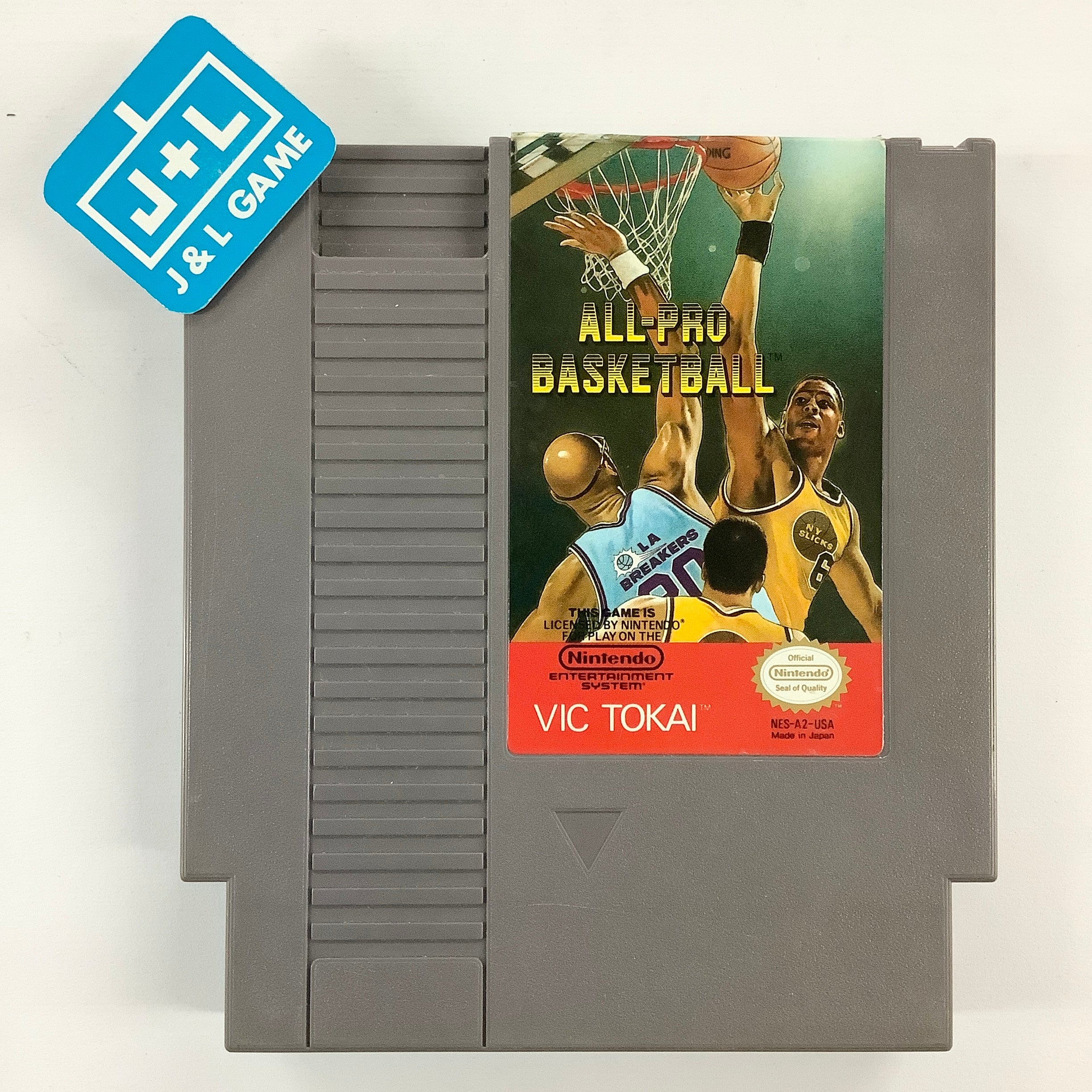 All-Pro Basketball - (NES) Nintendo Entertainment System [Pre-Owned] Video Games Vic Tokai   