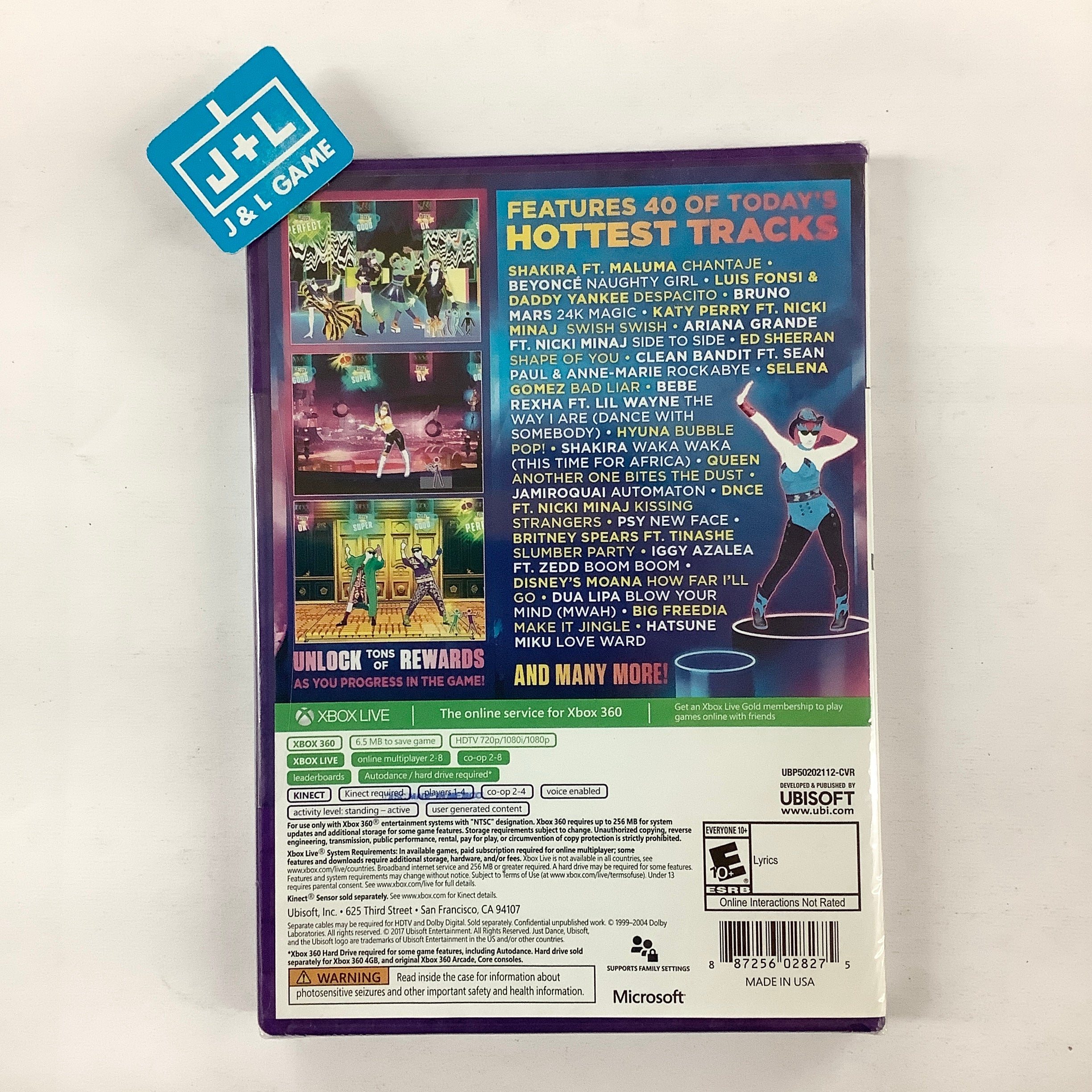 Just Dance 2018 (Kinect Required) - Xbox 360 Video Games Ubisoft   