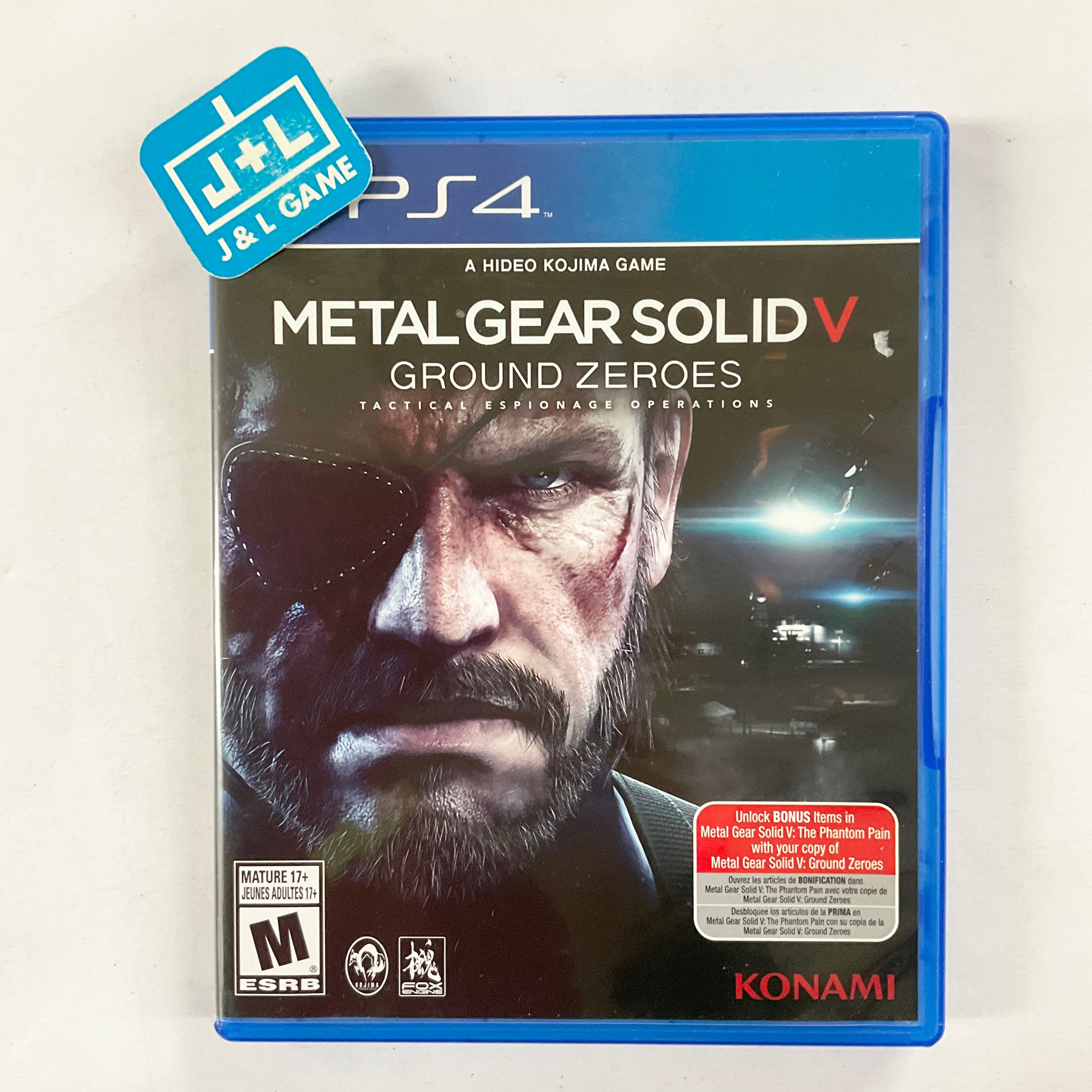 Metal Gear Solid V: Ground Zeroes - (PS4) PlayStation 4 [Pre-Owned] Video Games Konami   