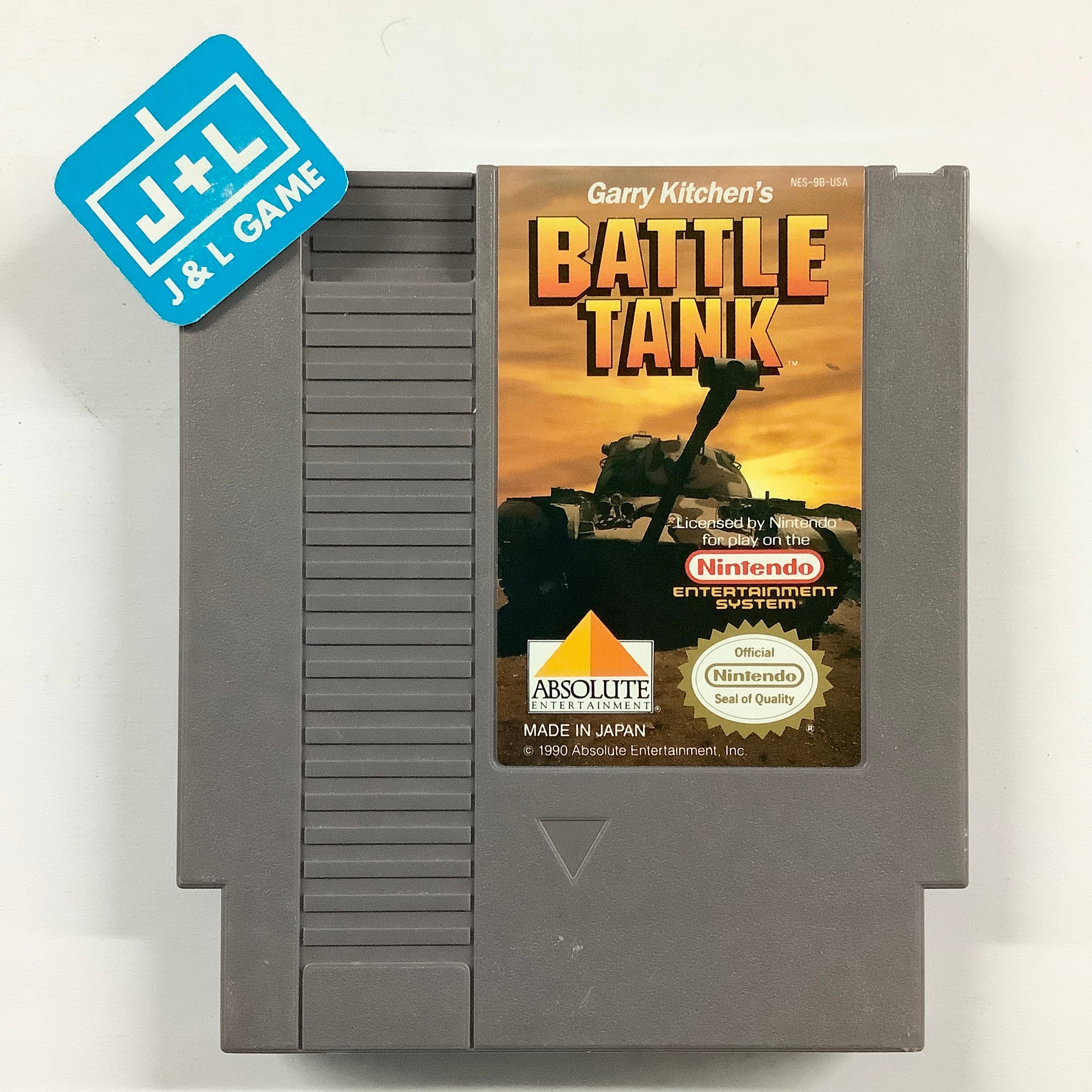 Garry Kitchen's Battletank - (NES) Nintendo Entertainment System [Pre-Owned] Video Games Absolute Entertainment   