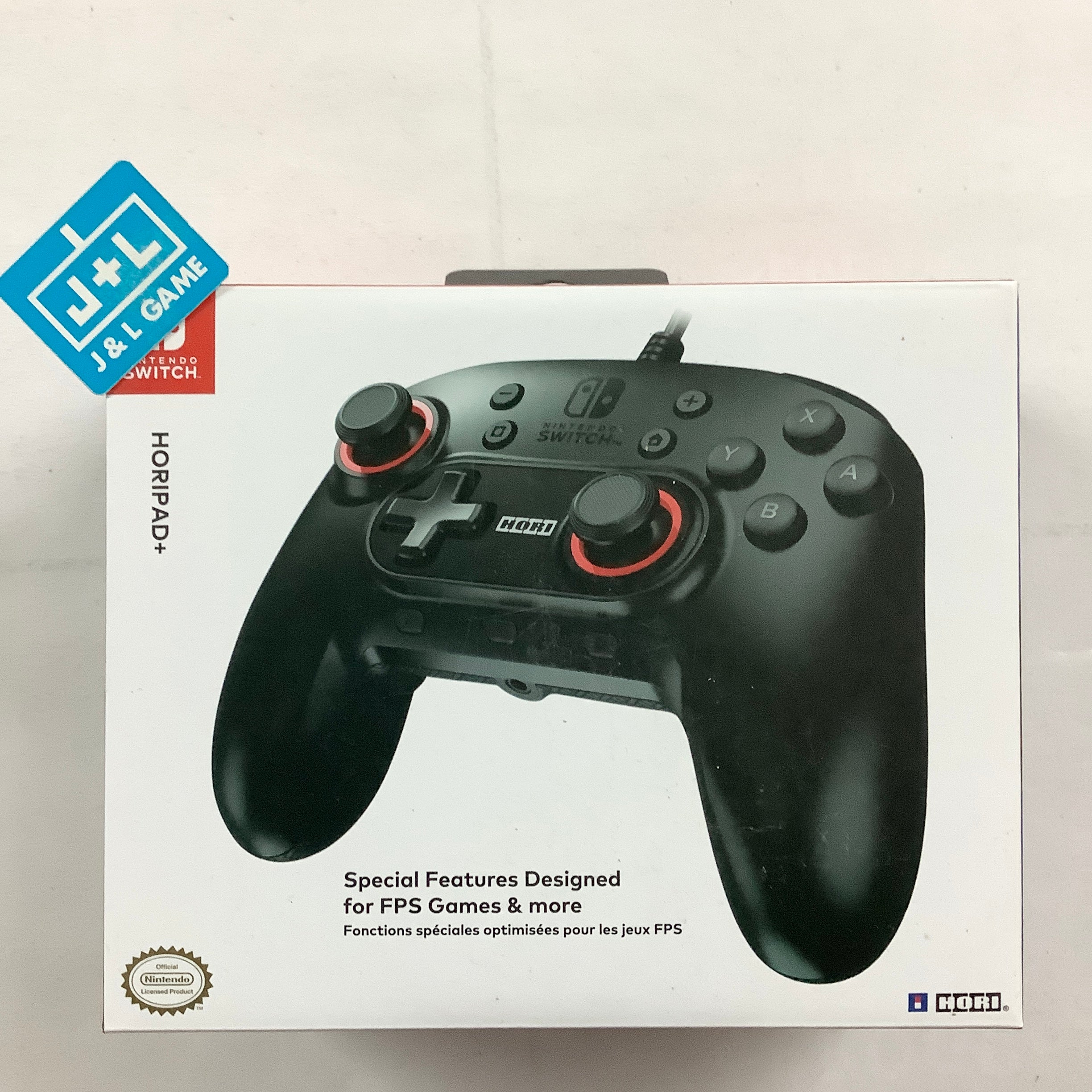 HORI Nintendo Switch HORIPAD+ Wired Controller - (NSW) Nintendo Switch Accessories HORI   