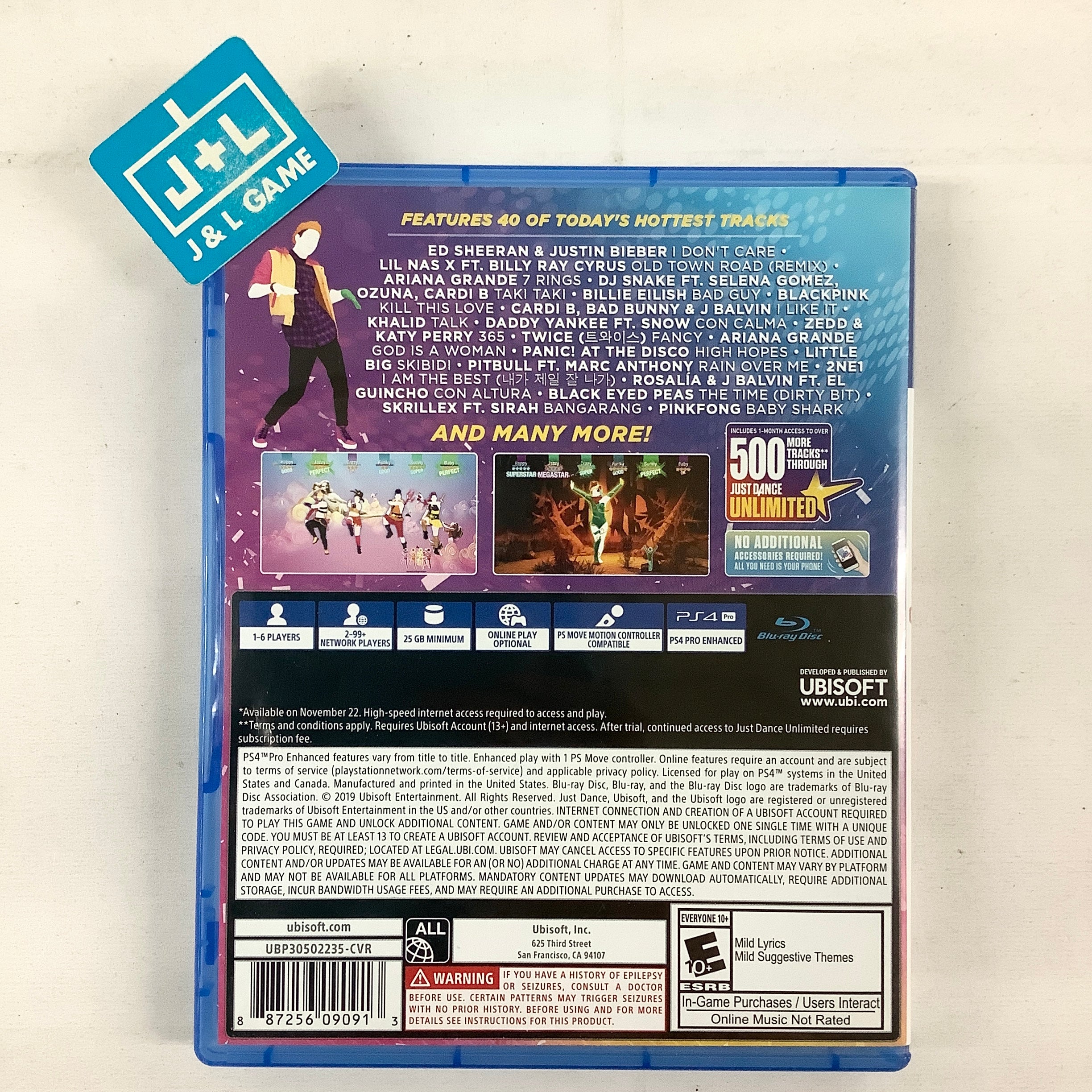 Just Dance 2020 - (PS4) PlayStation 4 [Pre-Owned] Video Games Ubisoft   