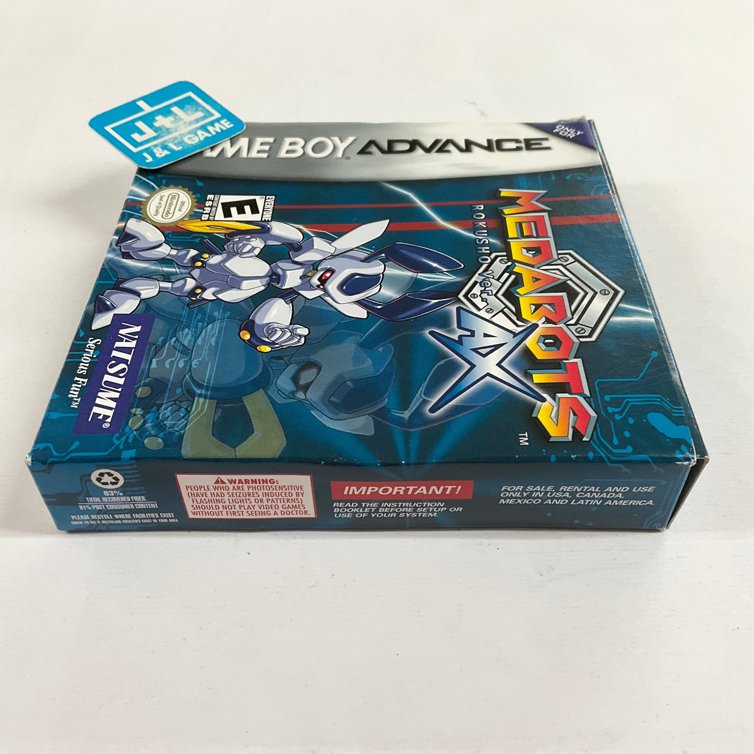 Medabots AX: Rokusho Ver. - (GBA) Game Boy Advance [Pre-Owned] Video Games Natsume   