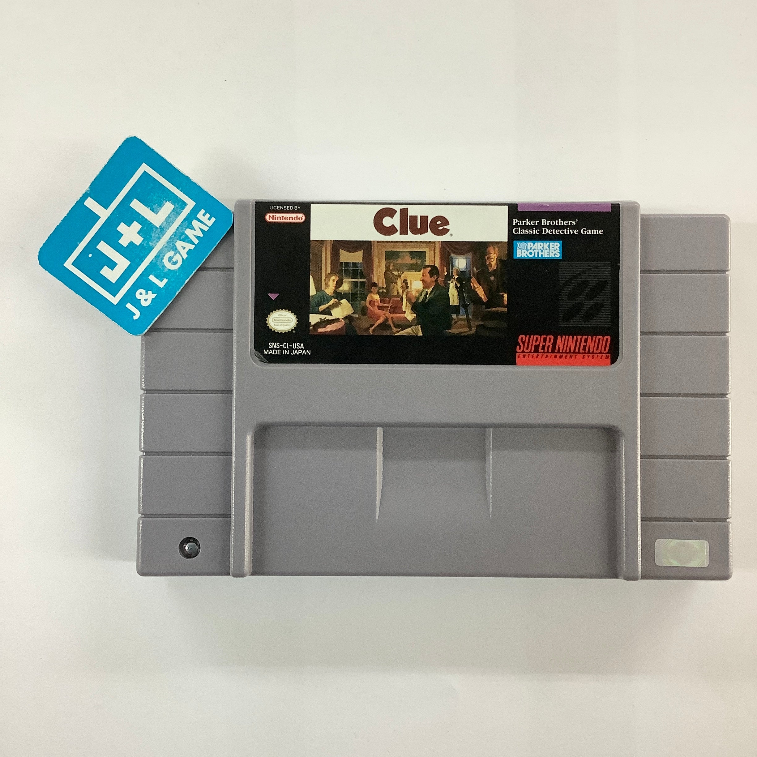 Clue - (SNES) Super Nintendo [Pre-Owned] Video Games Parker Brothers   