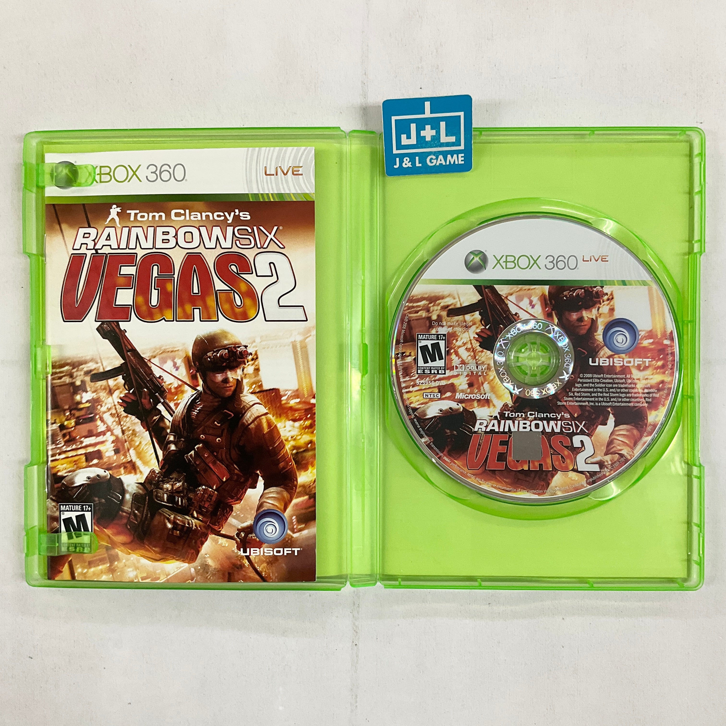 Tom Clancy's Rainbow Six Vegas 2 - Xbox 360 [Pre-Owned] Video Games Ubisoft   