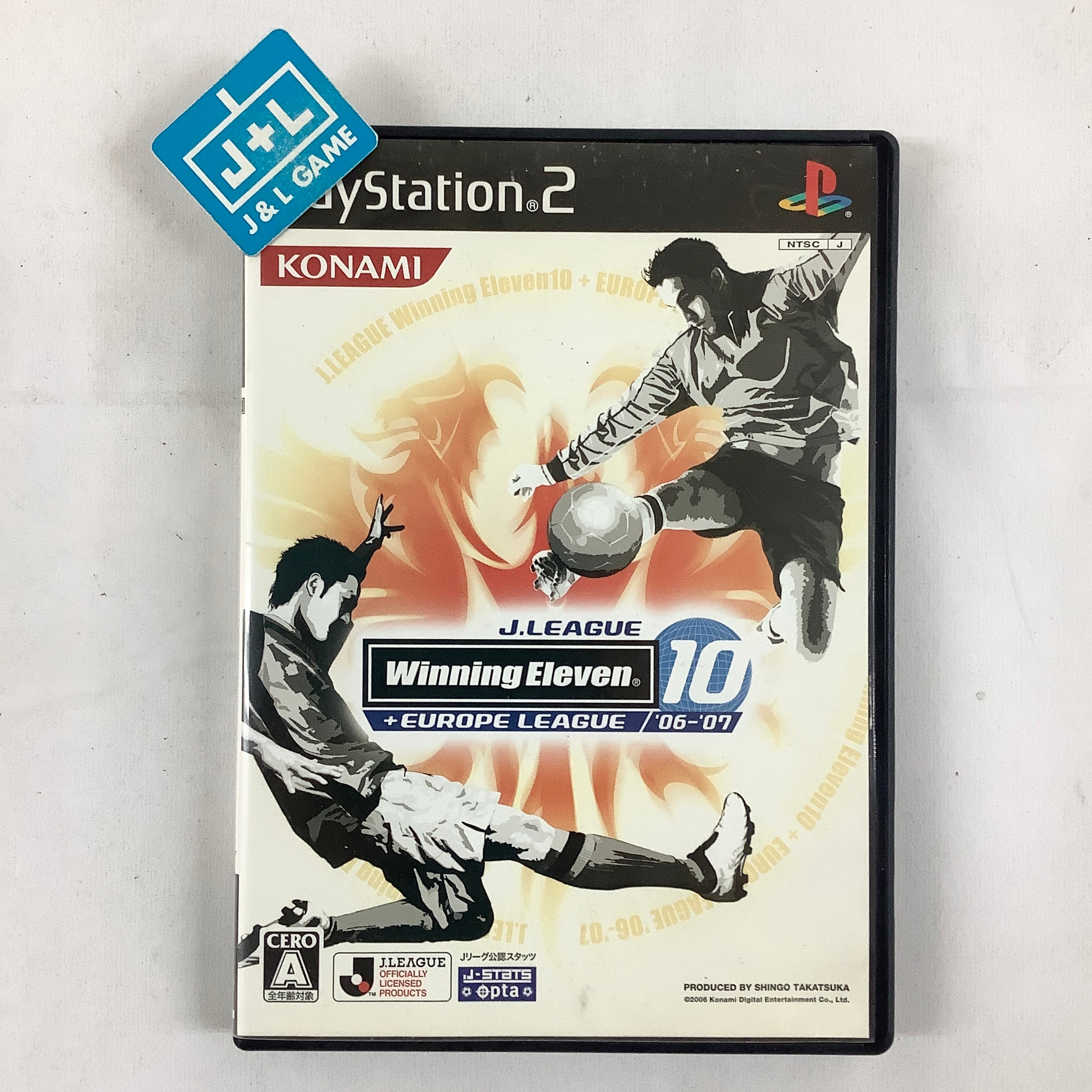 J-League Winning Eleven 10 + Europe League '06-'07 - (PS2) Playstation 2 [Pre-Owned] (Japanese Import) Video Games Konami   