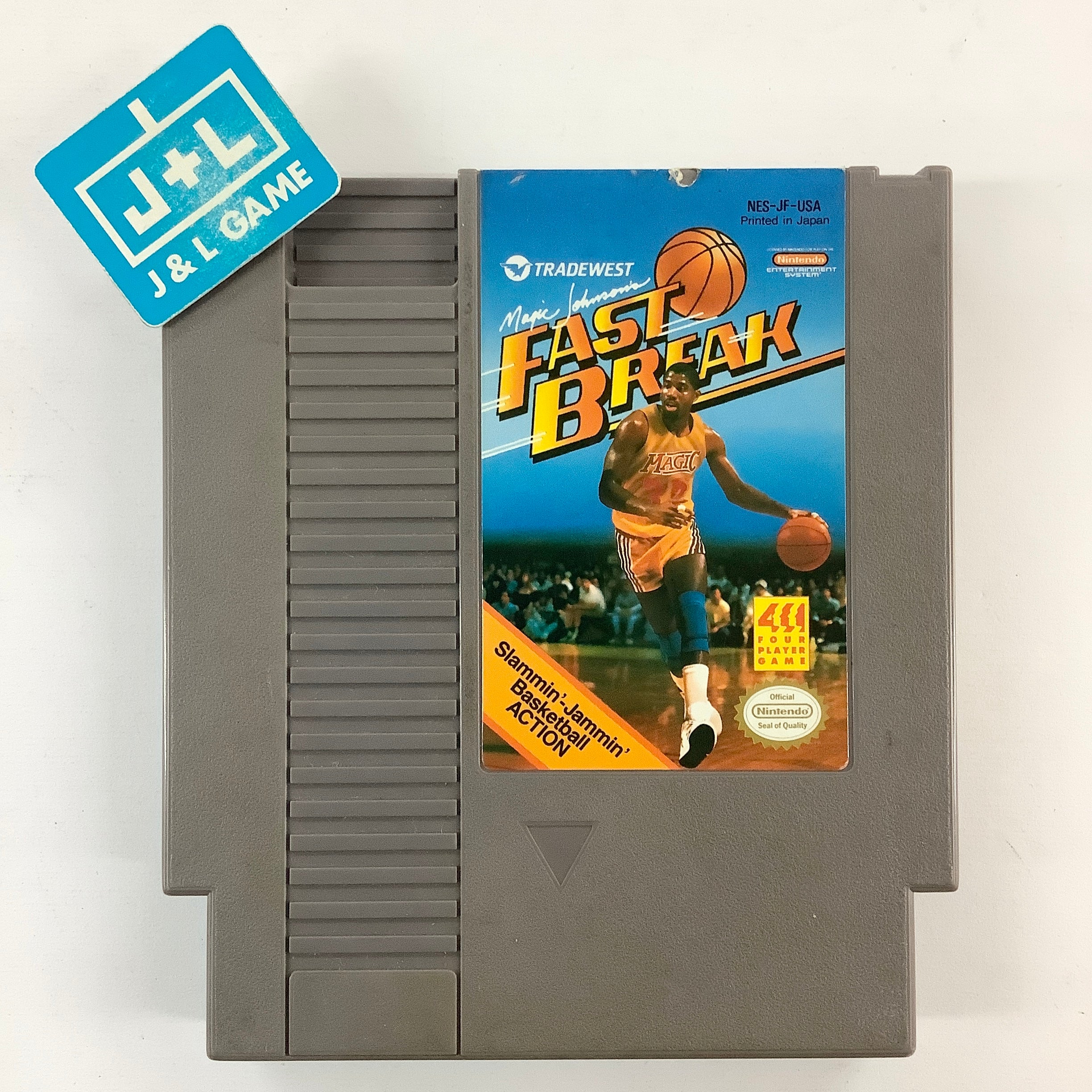 Magic Johnson's Fast Break - (NES) Nintendo Entertainment System [Pre-Owned] Video Games Tradewest   