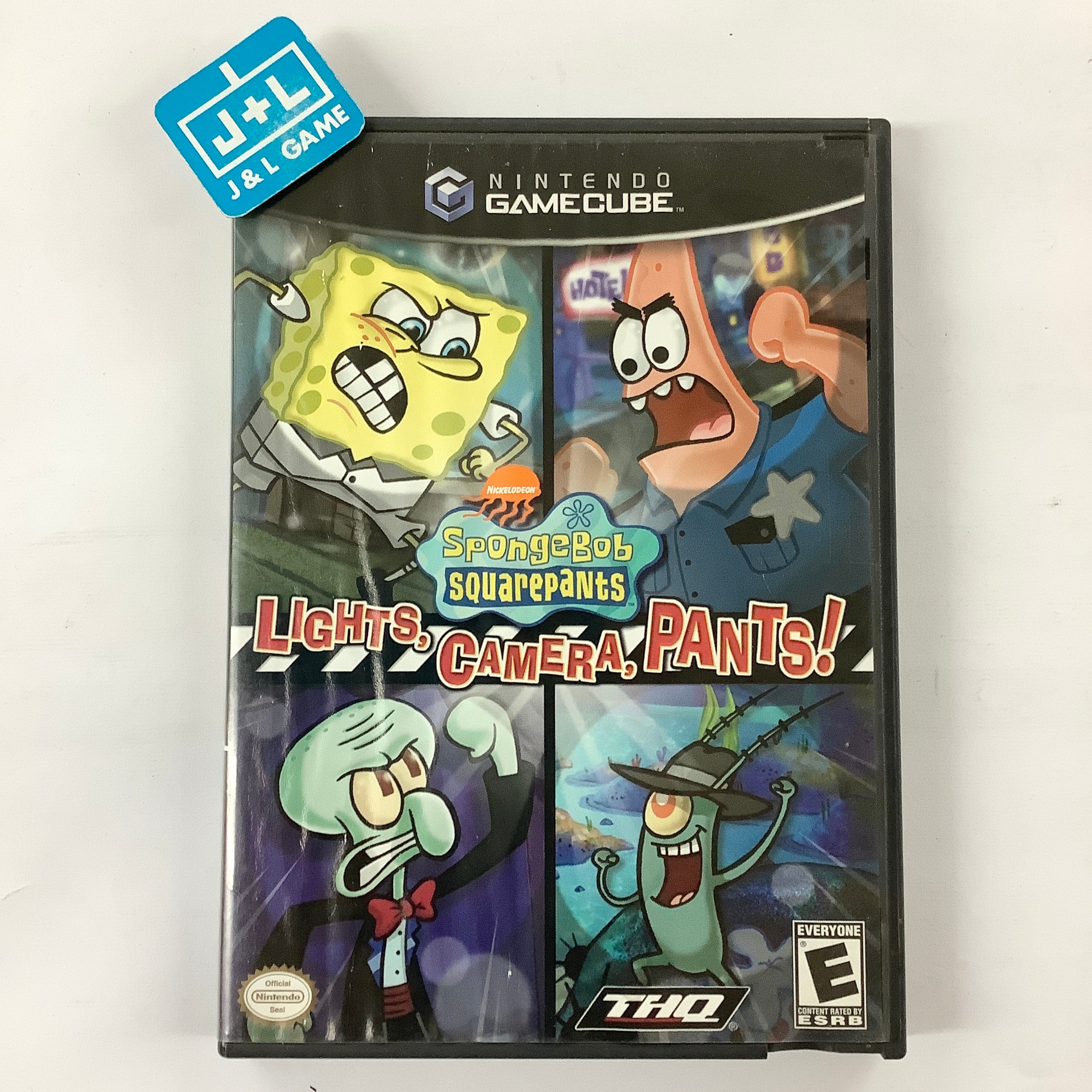 SpongeBob SquarePants: Lights, Camera, Pants! - (GC) GameCube [Pre-Owned] Video Games THQ   