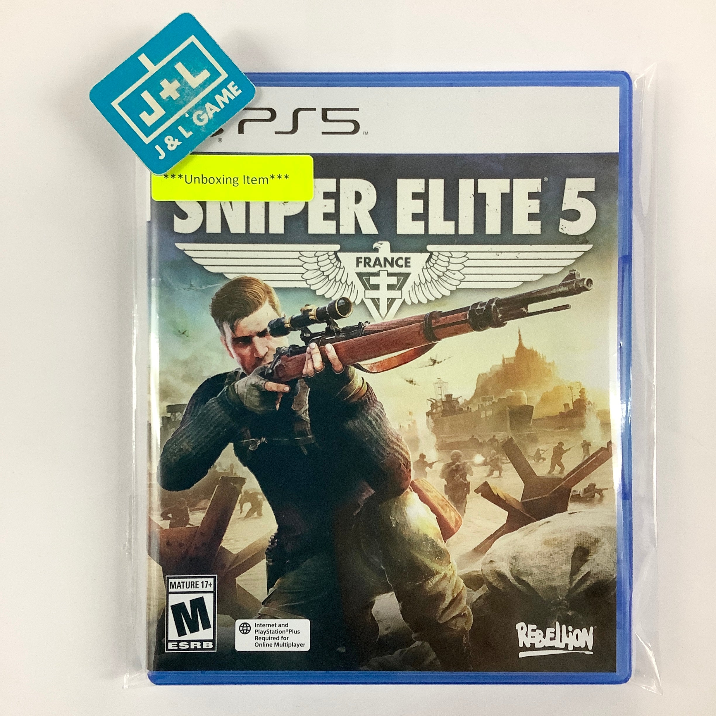 Sniper Elite 5 - (PS5) PlayStation 5 [UNBOXING] Video Games Rebellion   