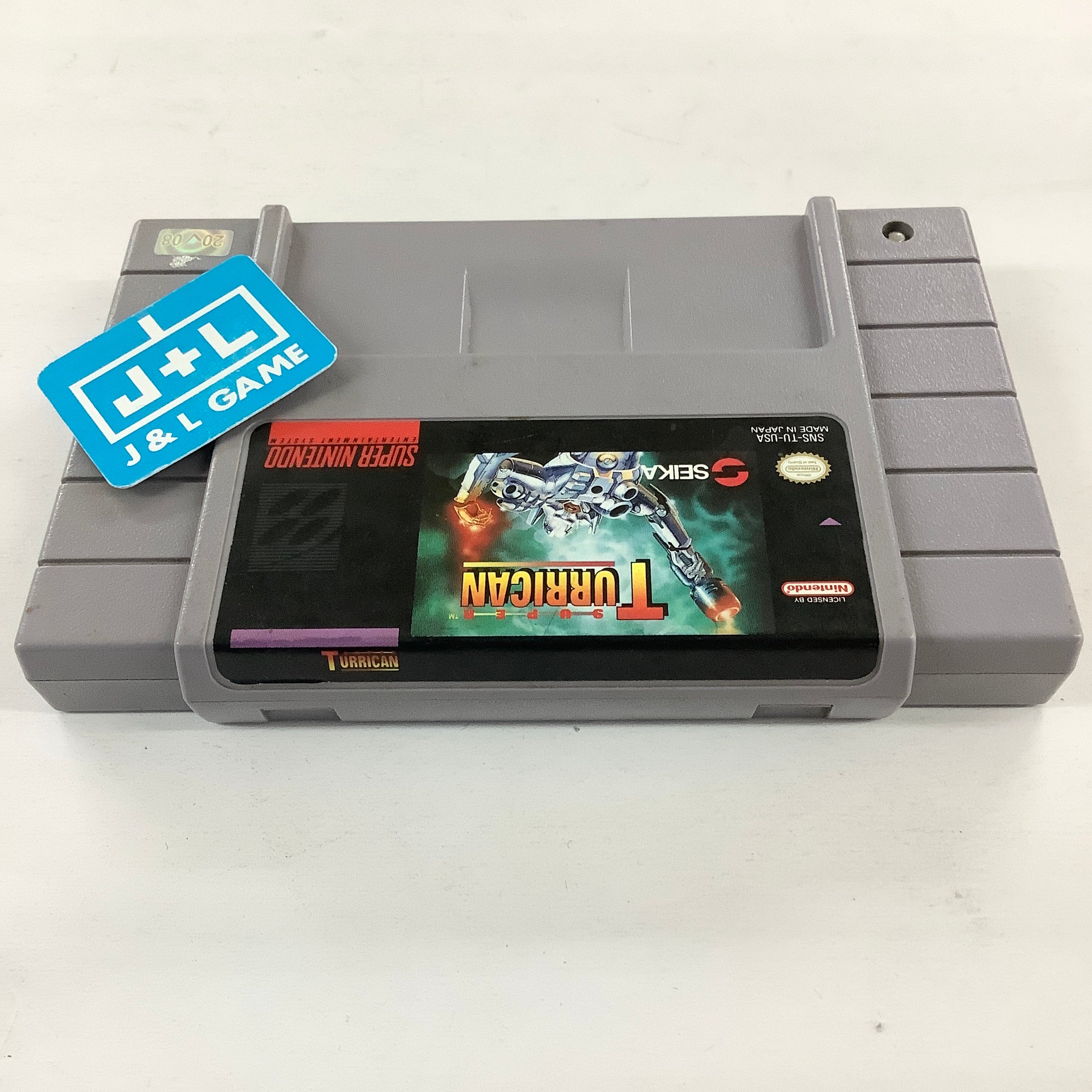 Super Turrican - (SNES) Super Nintendo [Pre-Owned] Video Games Seika Corp.   