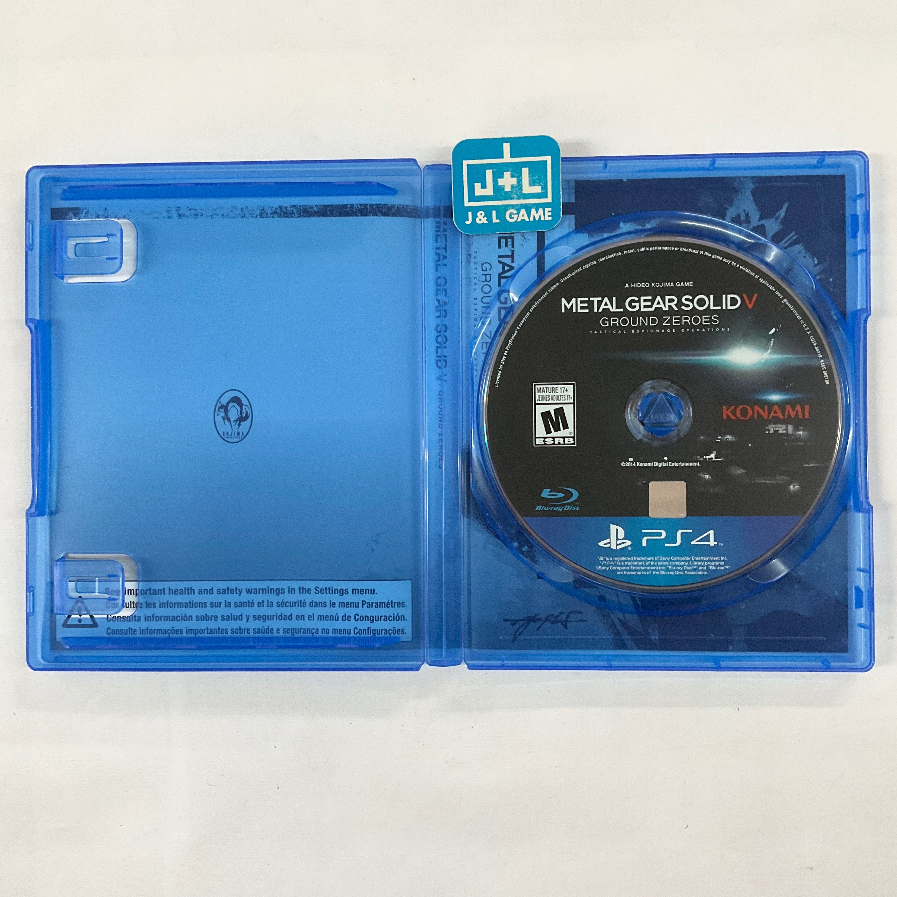 Metal Gear Solid V: Ground Zeroes - (PS4) PlayStation 4 [Pre-Owned] Video Games Konami   