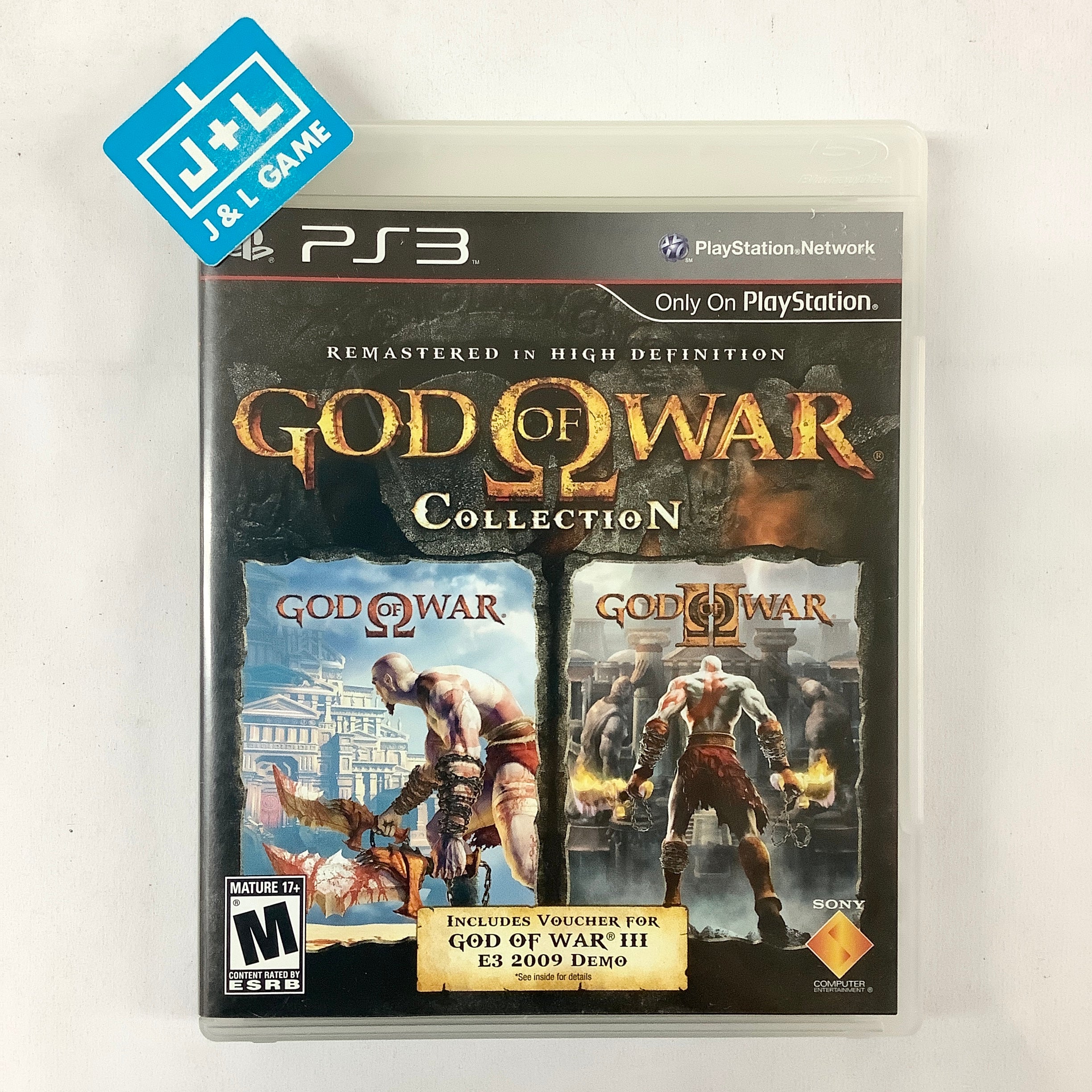 God of War Collection - (PS3) PlayStation 3 [Pre-Owned] Video Games SCEA   