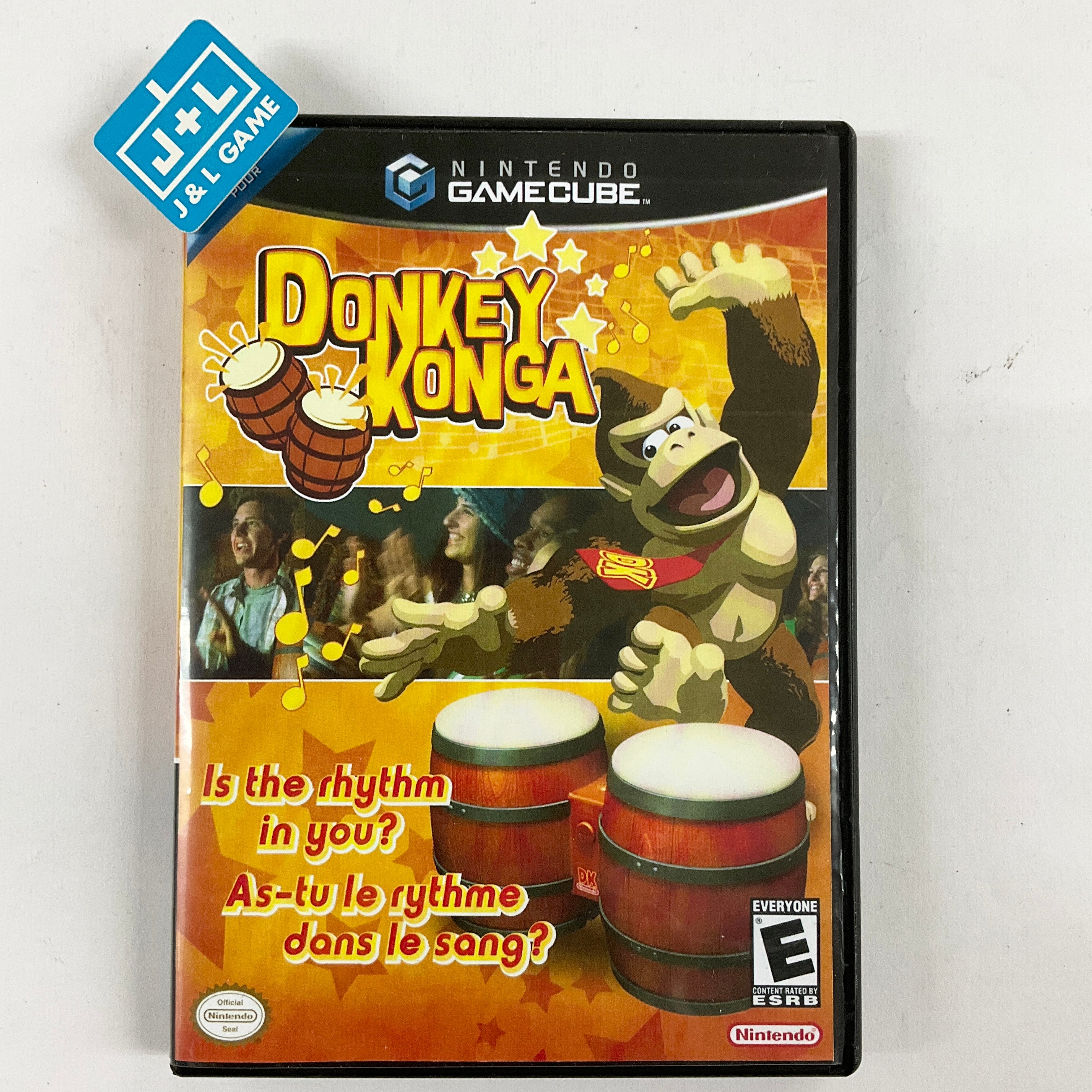 Donkey Konga - (GC) GameCube [Pre-Owned] Video Games Nintendo   