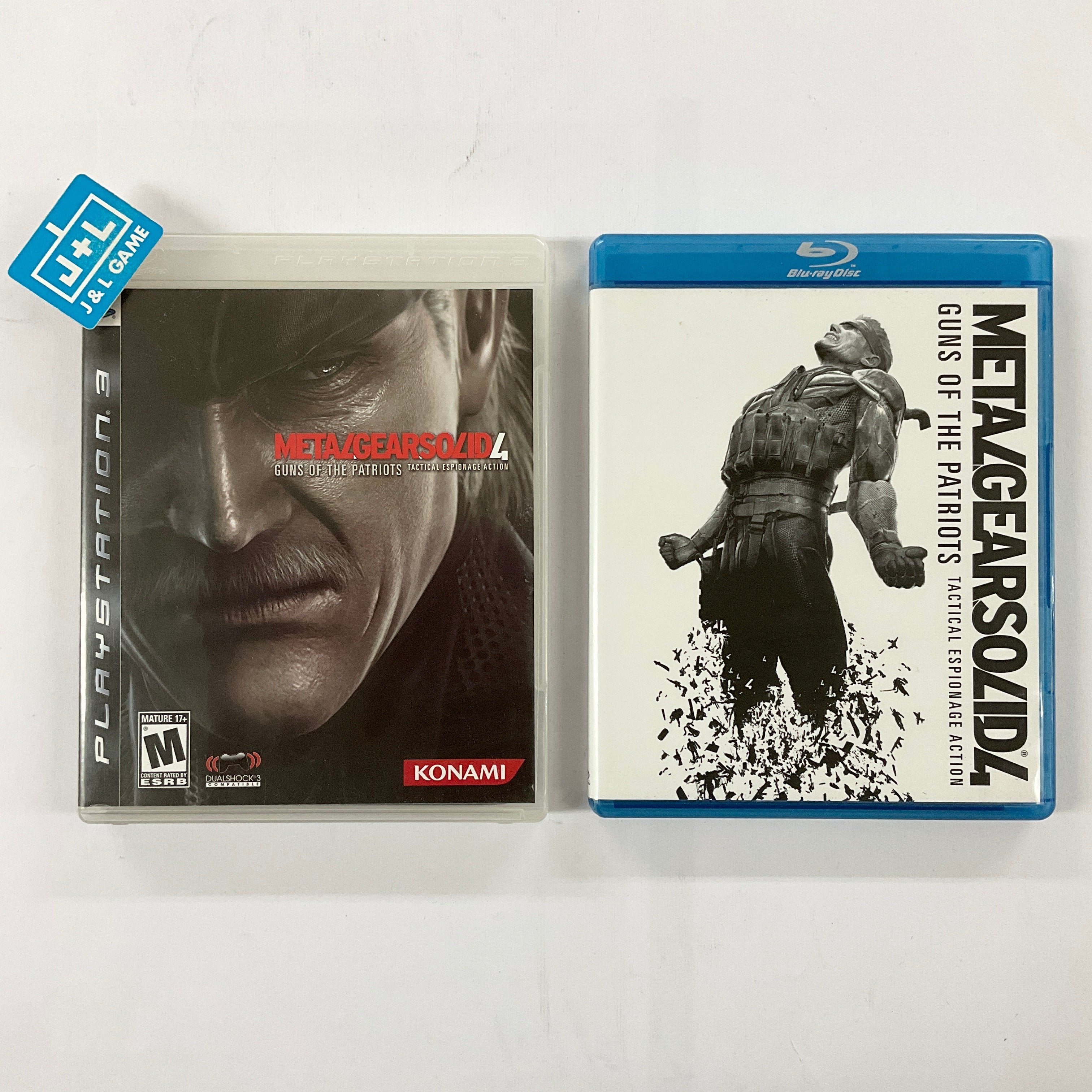 Metal Gear Solid 4: Guns of the Patriots (Limited Edition) - (PS3) PlayStation 3 [Pre-Owned] Video Games Konami   