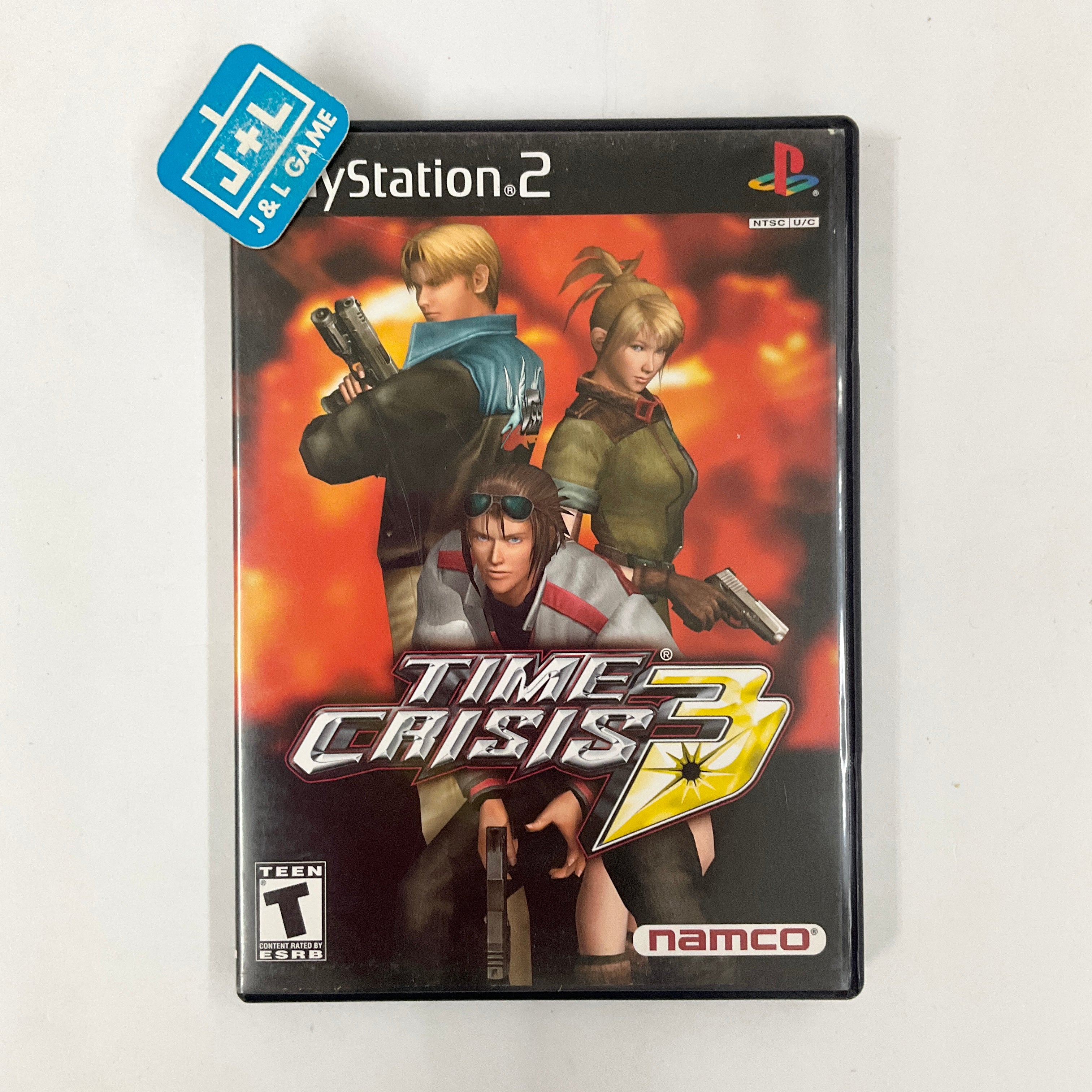 Time Crisis 3 (GunCon2) - (PS2) Playstation 2 [Pre-Owned] Video Games Namco   